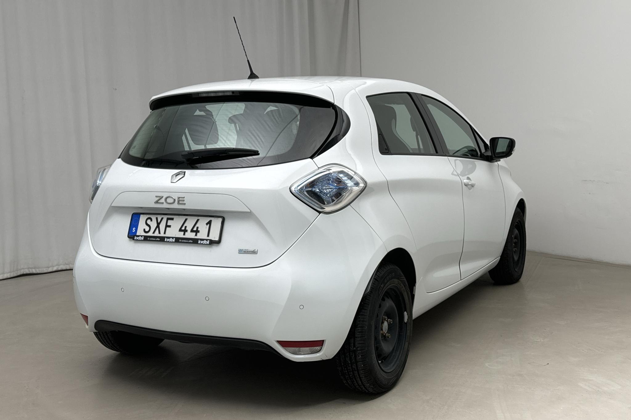 Renault Zoe 41 kWh R90 (92hk) - 25 550 km - Automaattinen - valkoinen - 2019