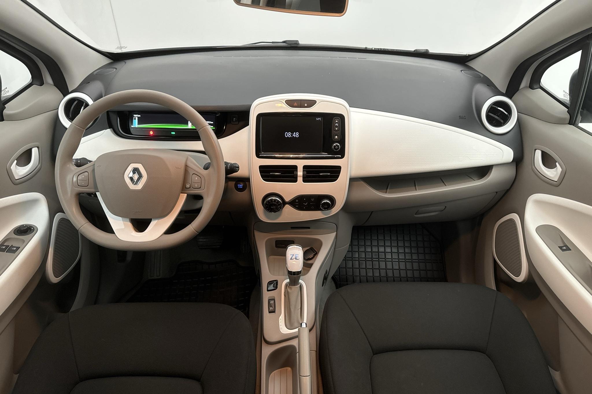 Renault Zoe 41 kWh R90 (92hk) - 25 550 km - Automaatne - valge - 2019