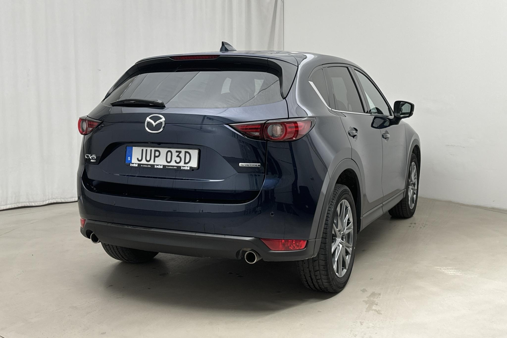 Mazda CX-5 2.5 AWD (194hk) - 71 290 km - Automatyczna - niebieski - 2022