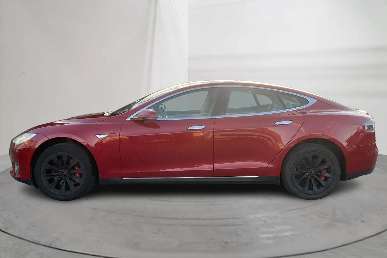 Tesla Model S P85 - 237 720 km - Automatyczna - Dark Red - 2014