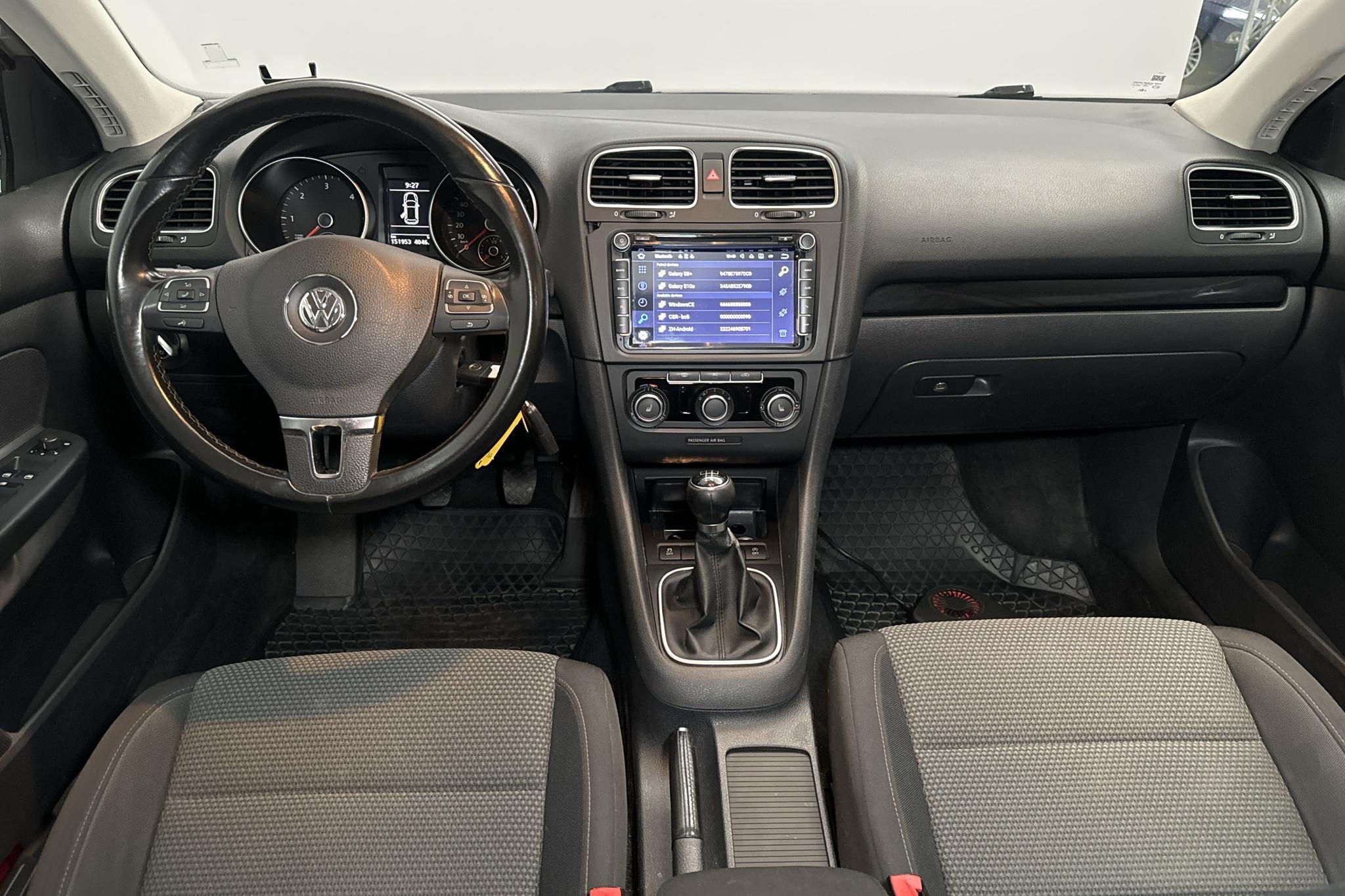 VW Golf VI 1.6 TDI BlueMotion Technology Variant (105hk) - 151 950 km - Manualna - srebro - 2012