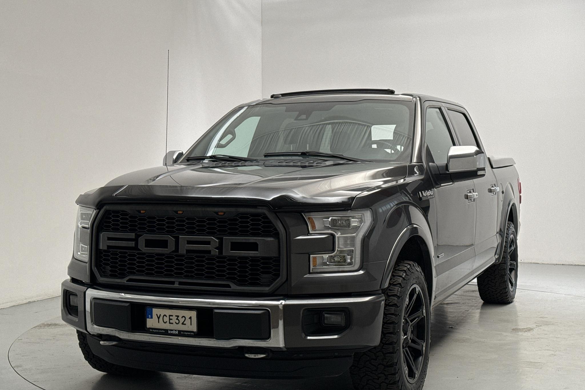 Ford F150 SuperCrew 3.5 V6 (370hk) - 144 070 km - Automaattinen - Dark Grey - 2016