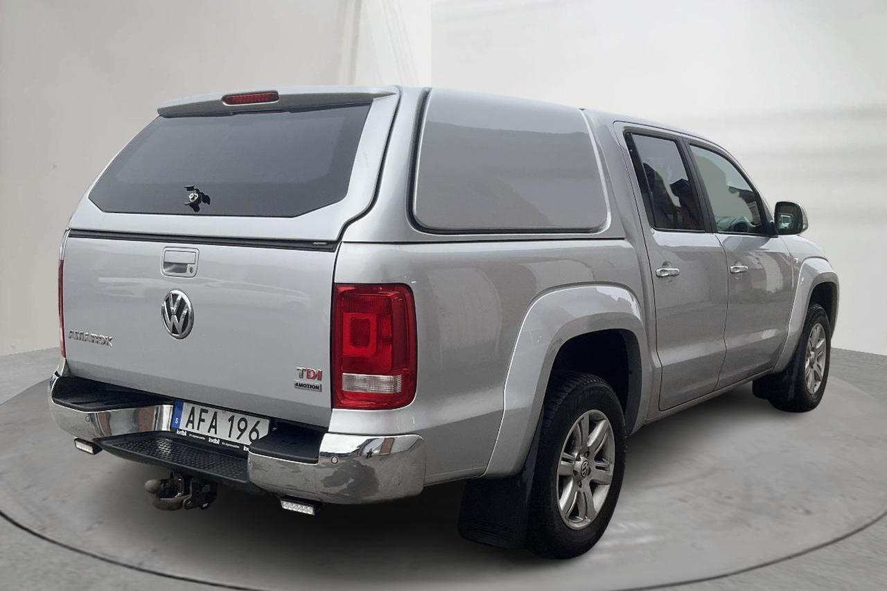 VW Amarok 2.0 TDI 4motion (180hk) - 193 520 km - Automaatne - hõbe - 2014