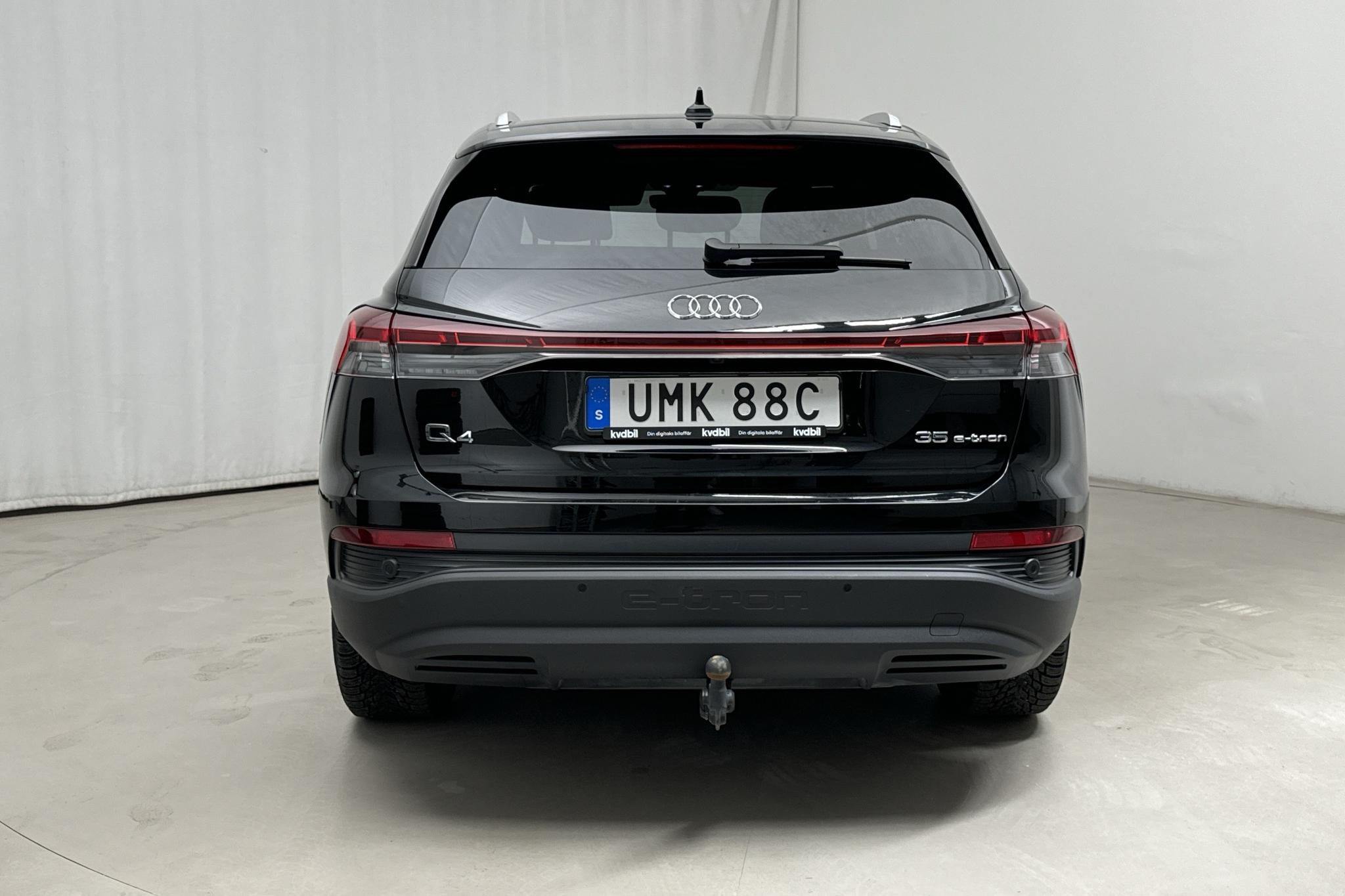 Audi Q4 35 e-tron 52 kWh (170hk) - 47 910 km - Automaattinen - musta - 2022