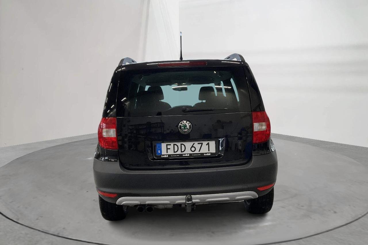 Skoda Yeti 1.8 TSI 4X4 (160hk) - 148 740 km - Manualna - czarny - 2010