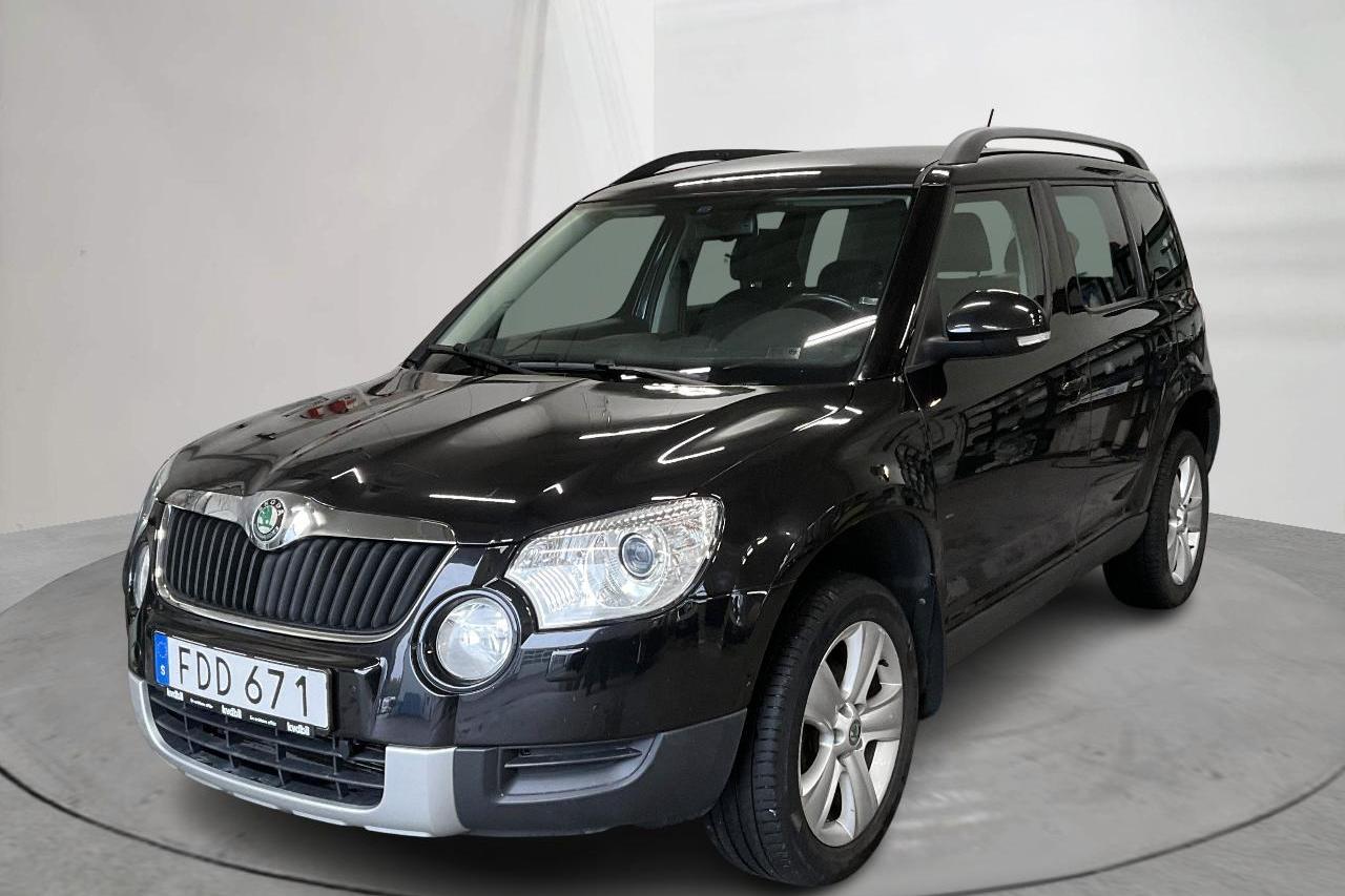 Skoda Yeti 1.8 TSI 4X4 (160hk) - 148 740 km - Manuaalinen - musta - 2010