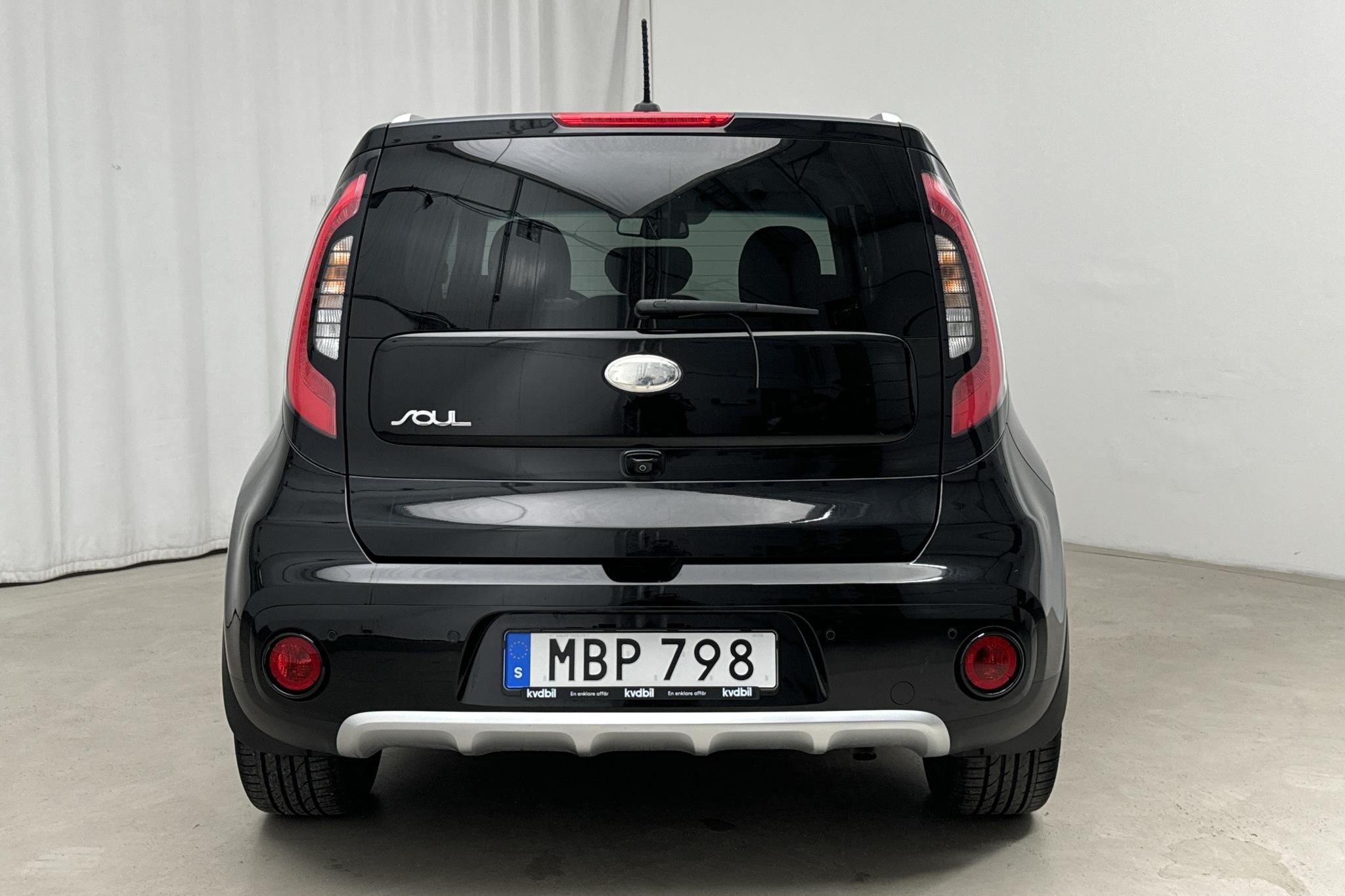 KIA Soul 1.6 (132hk) - 33 780 km - Automaattinen - musta - 2018