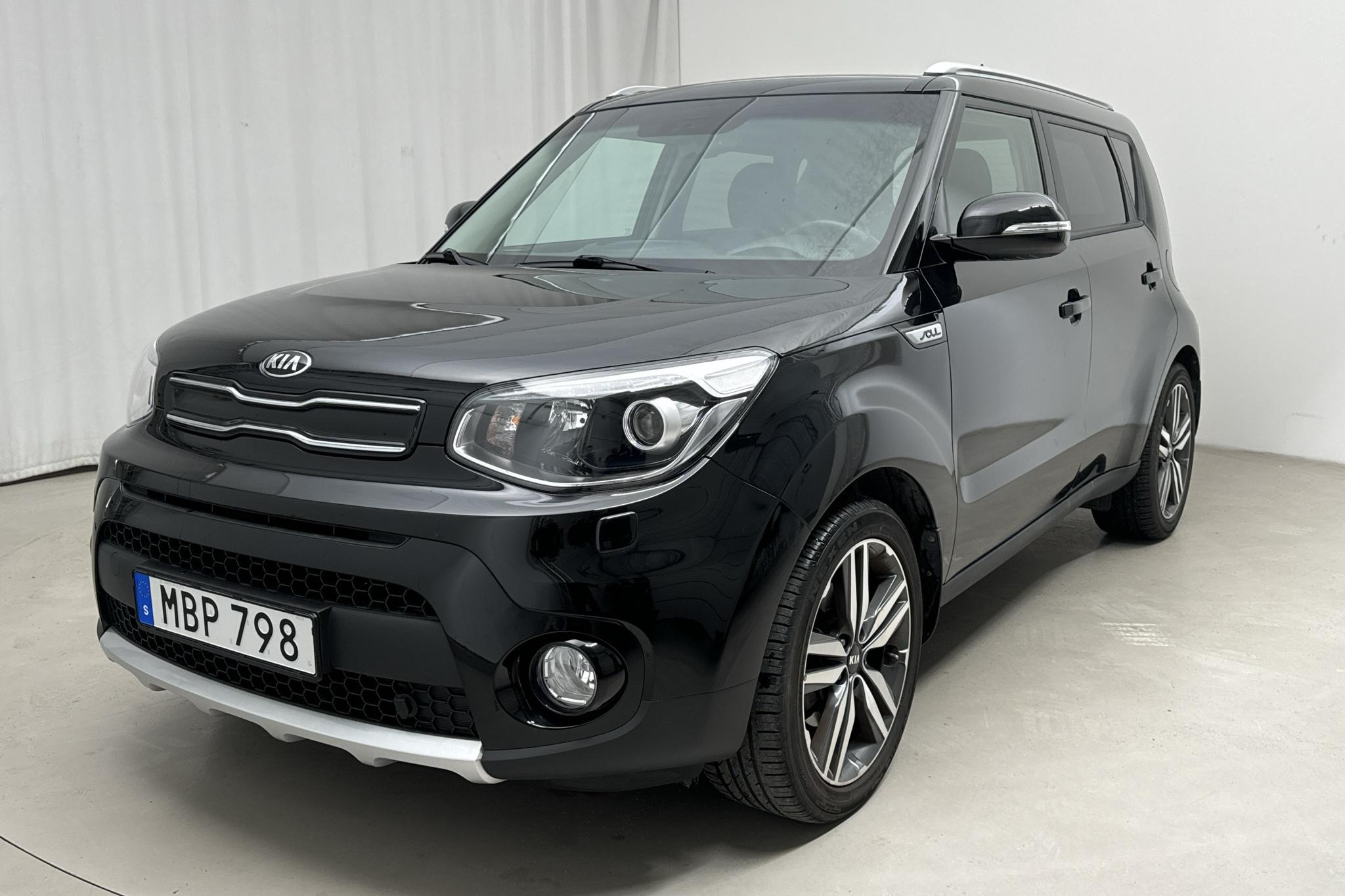 KIA Soul 1.6 (132hk) - 33 780 km - Automaattinen - musta - 2018