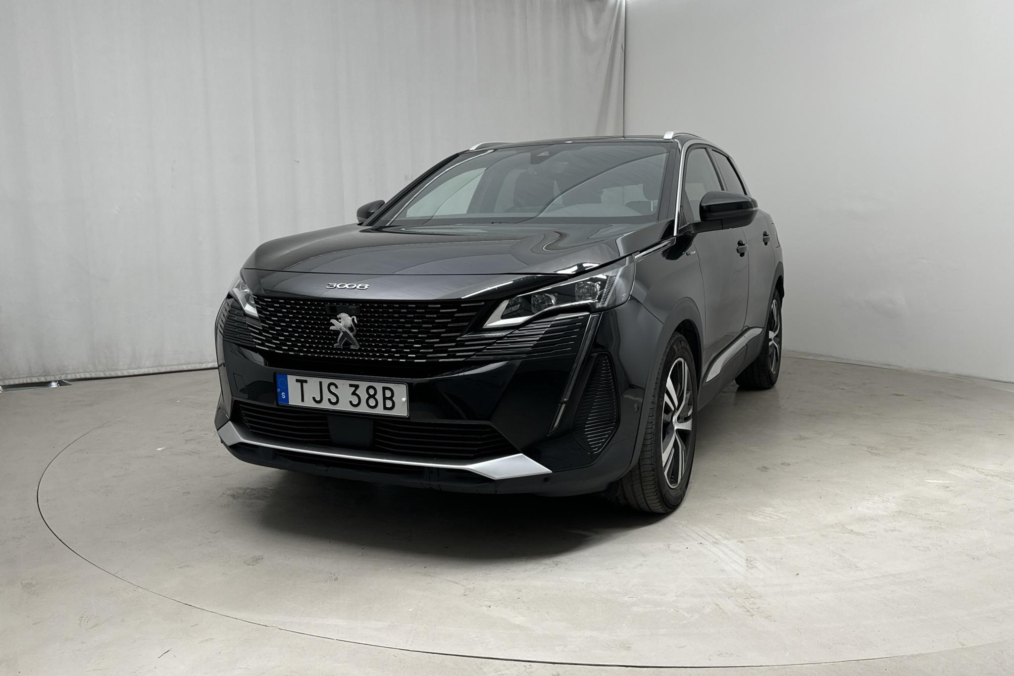 Peugeot 3008 1.6 Plug-in Hybrid 4 (300hk) - 9 294 mil - Automat - svart - 2021