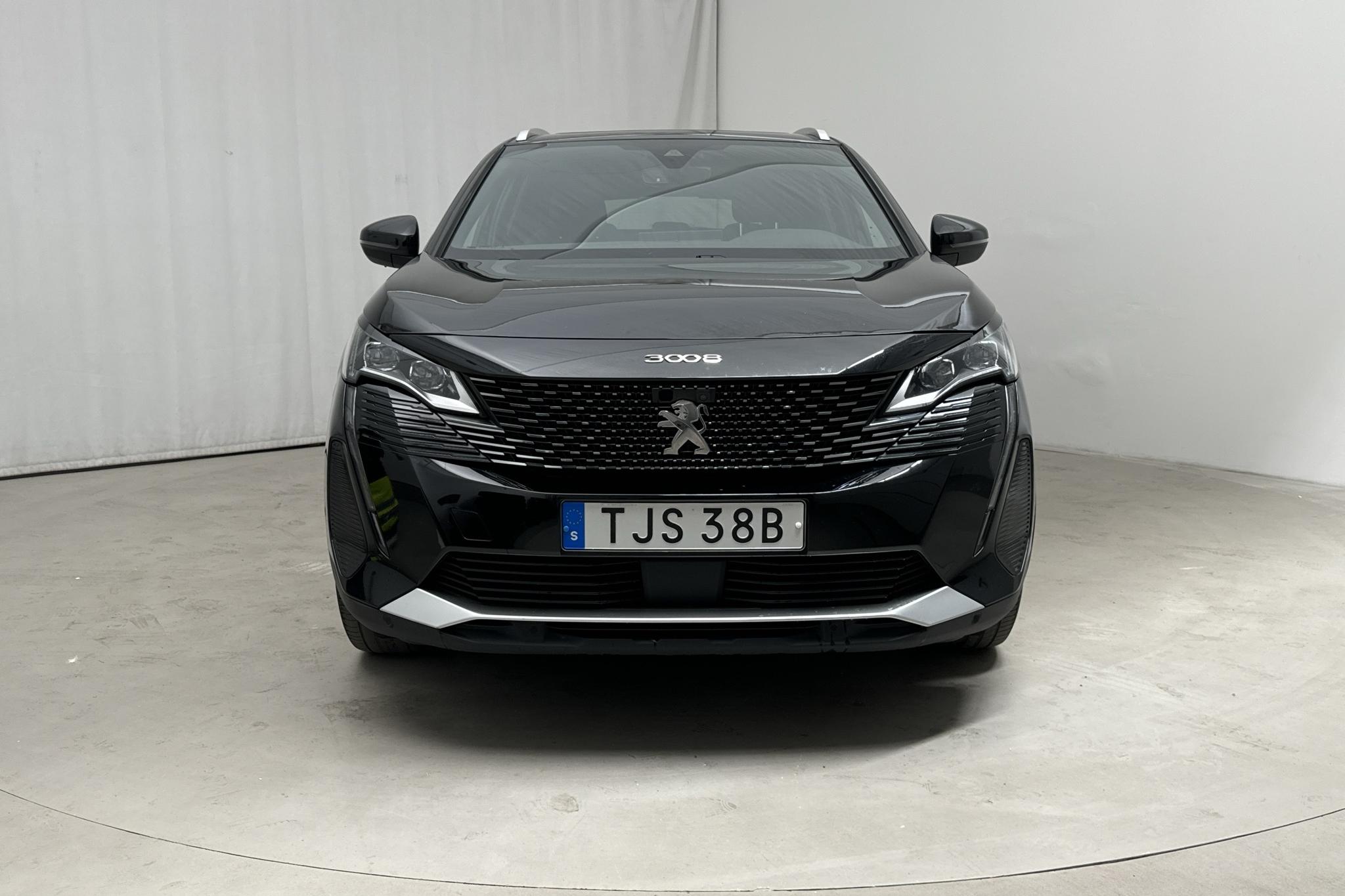 Peugeot 3008 1.6 Plug-in Hybrid 4 (300hk) - 9 294 mil - Automat - svart - 2021