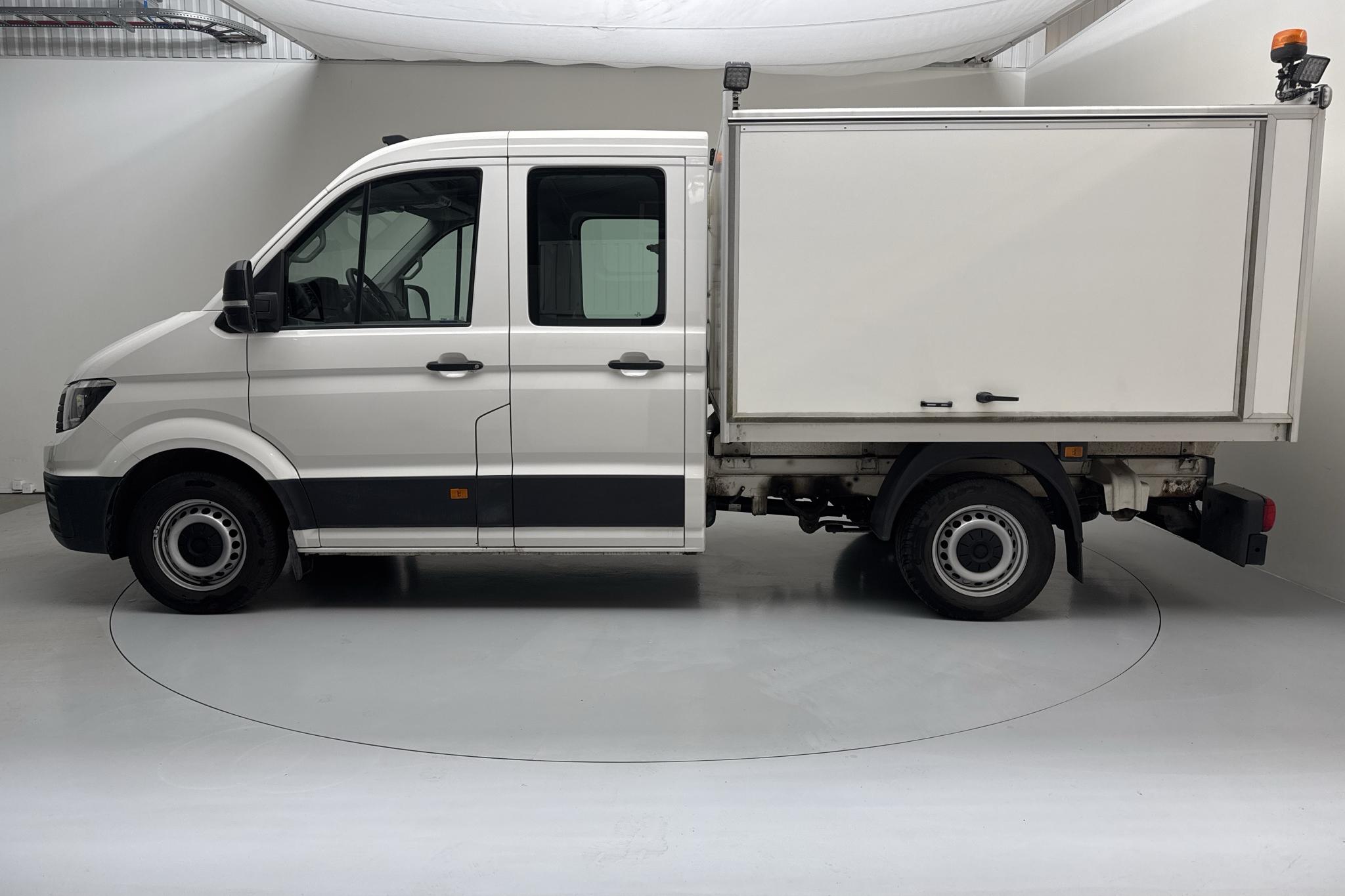 VW Crafter 35 2.0 TDI Chassi 4Motion (140hk) - 6 169 mil - Manuell - vit - 2019