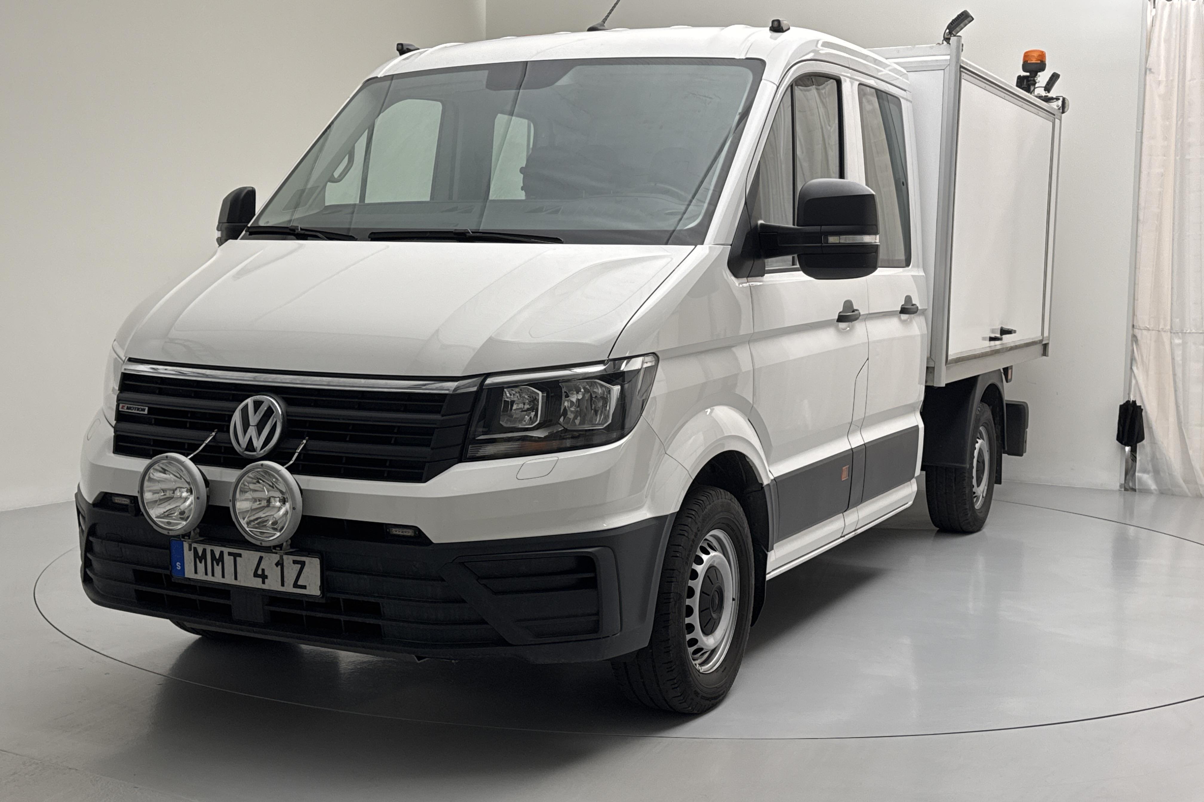 VW Crafter 35 2.0 TDI Chassi 4Motion (140hk) - 61 690 km - Manualna - biały - 2019