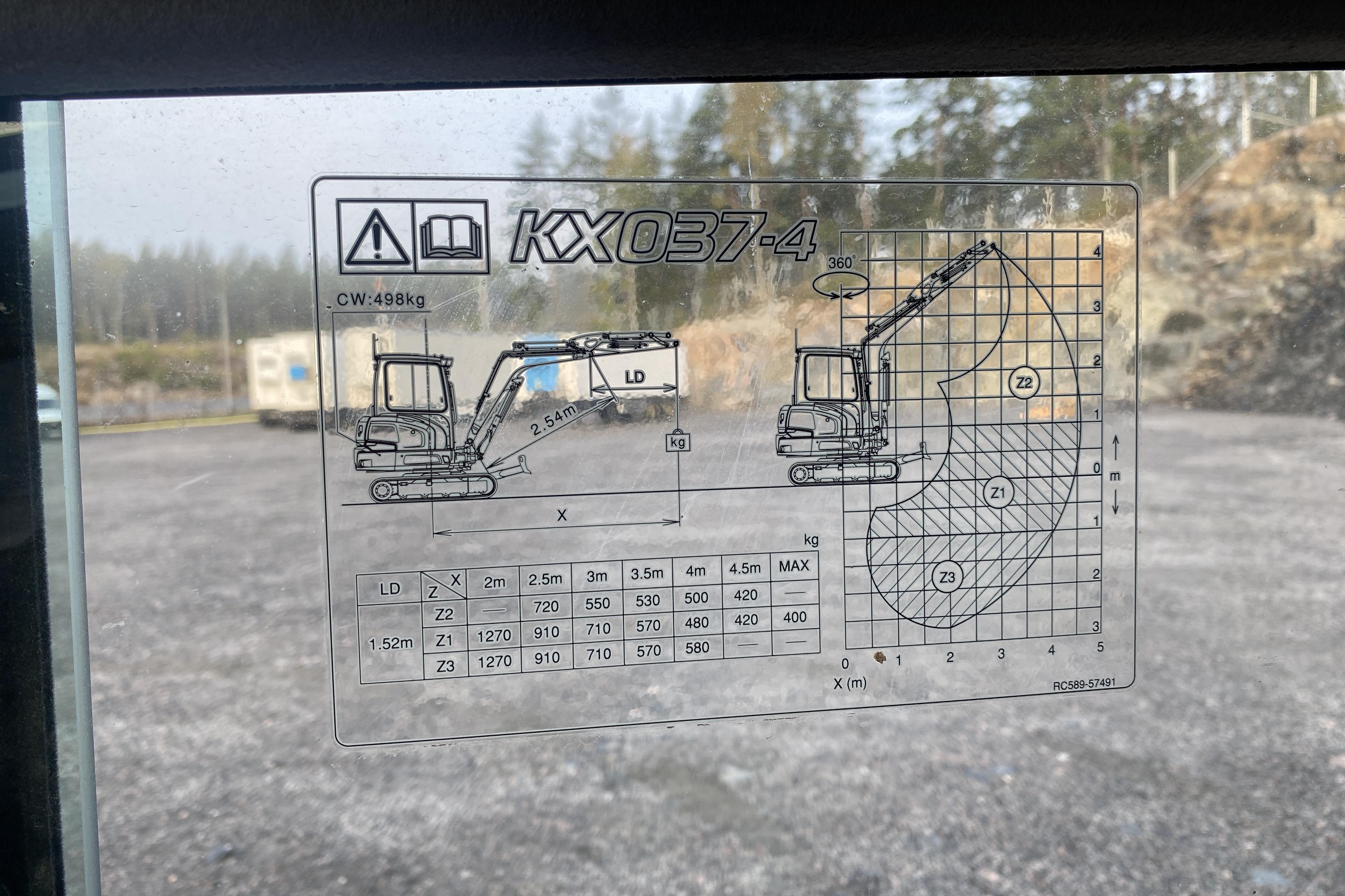 Kubota KXO37-4 Minigrävare -  - 2023