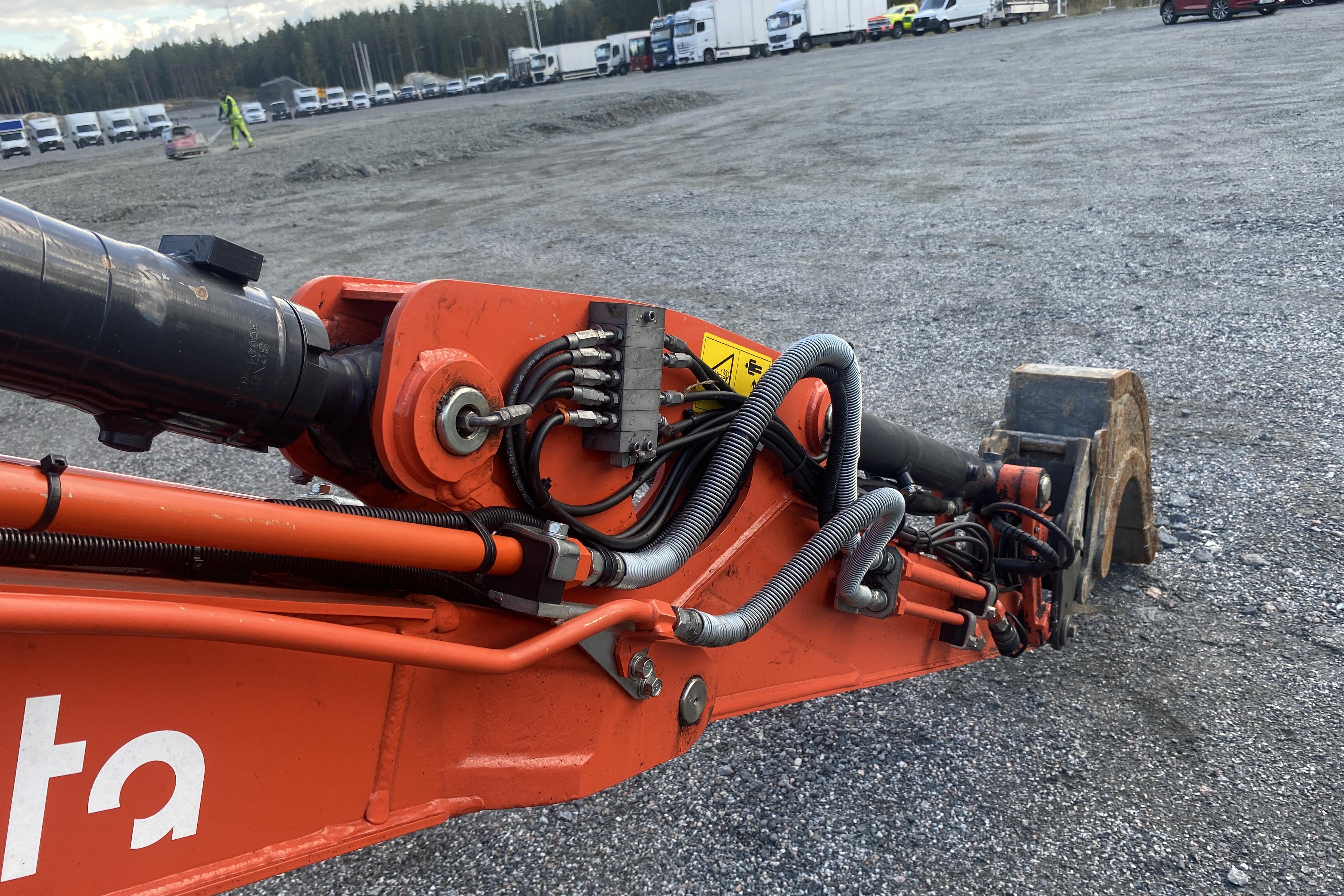 Kubota U36-4 (serienr: 15812) Minigrävare - 