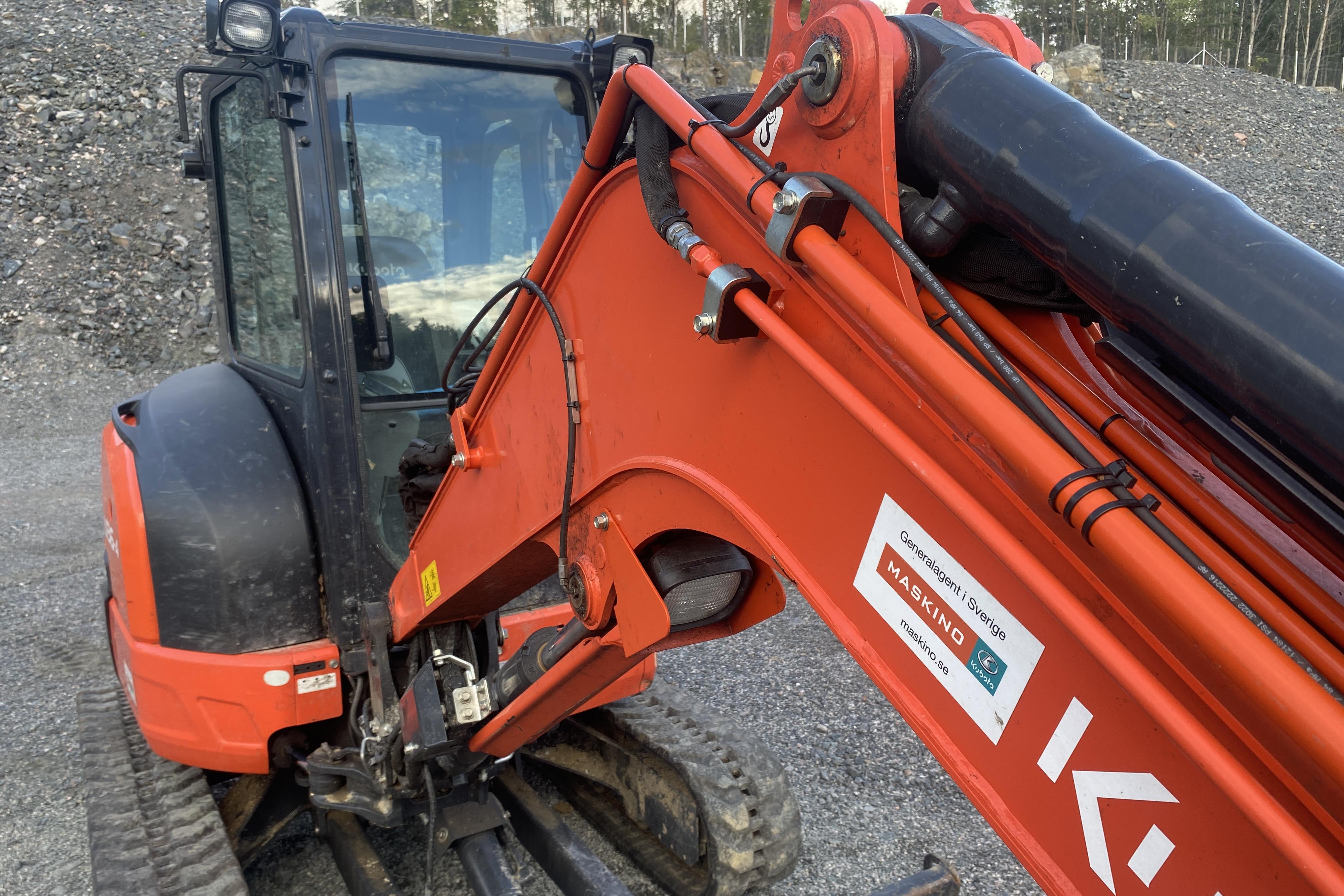 Kubota U36-4 (serienr: 15812) Minigrävare - 