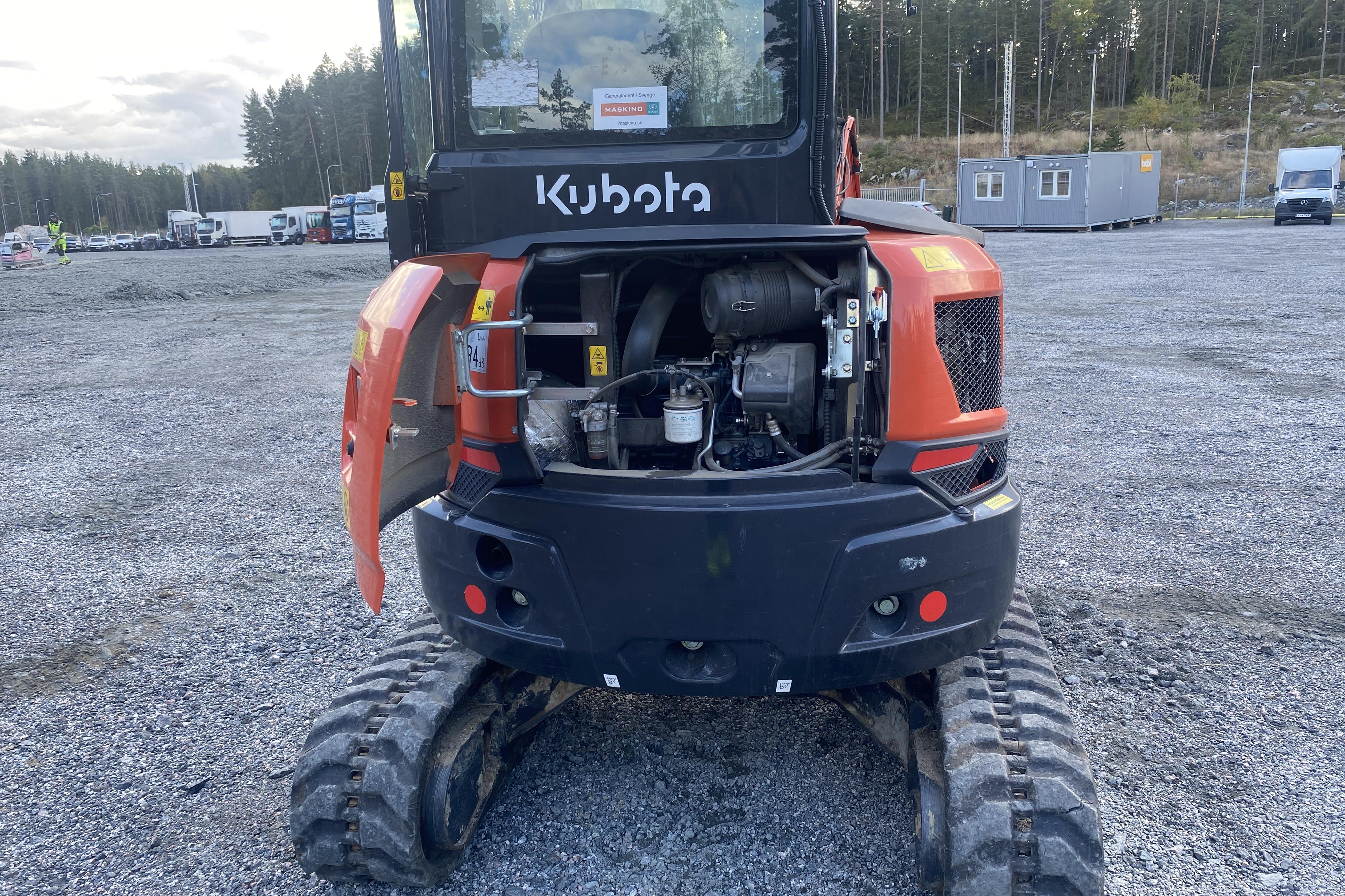 Kubota U36-4 (serienr: 15812) Minigrävare - 