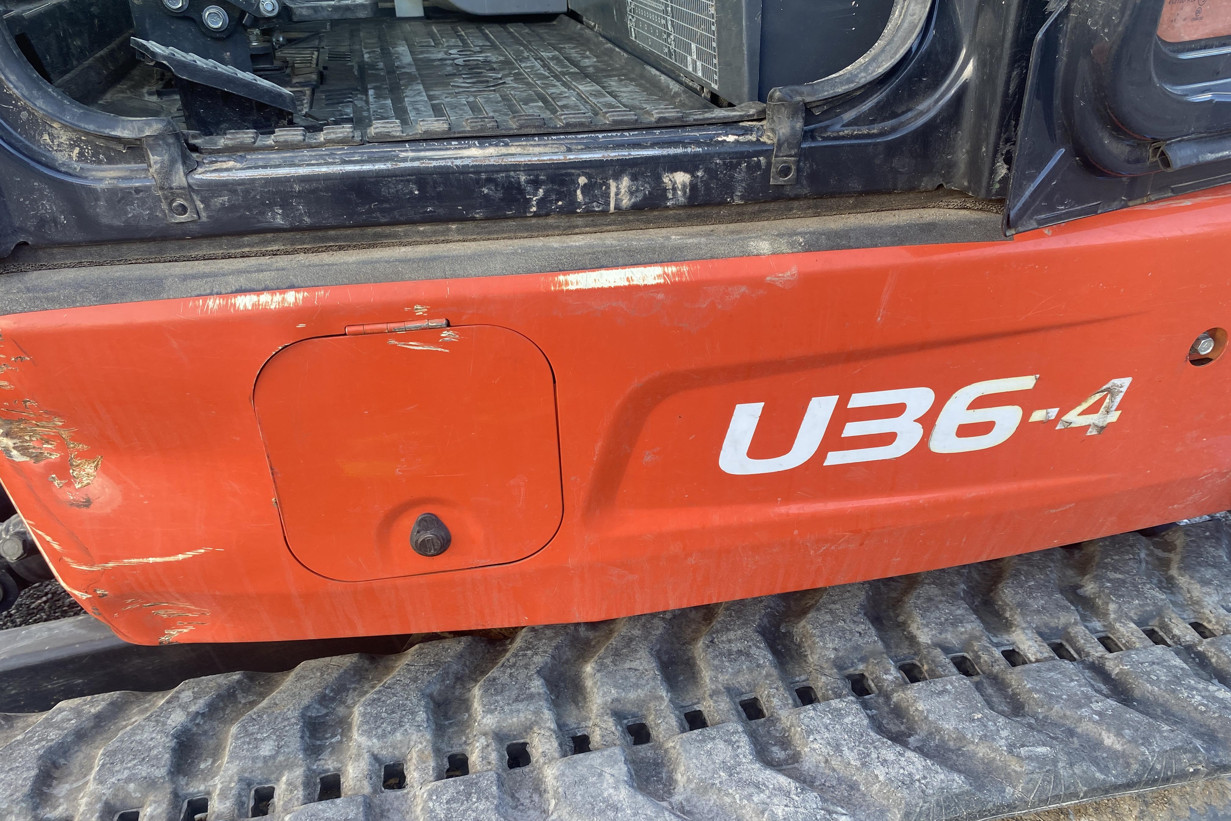 Kubota U36-4 (serienr: 15812) Minigrävare - 