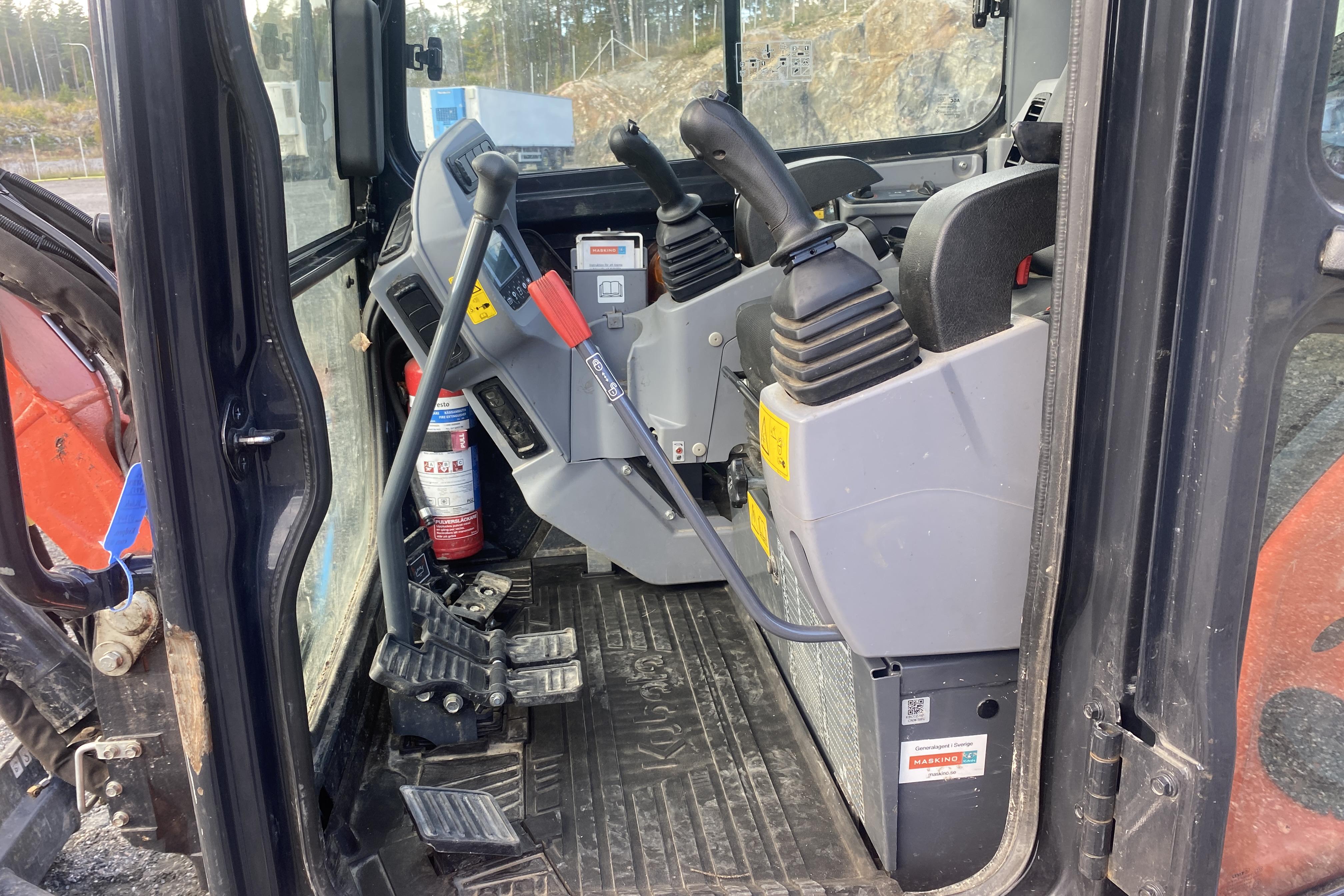 Kubota U36-4 (serienr: 15812) Minigrävare - 