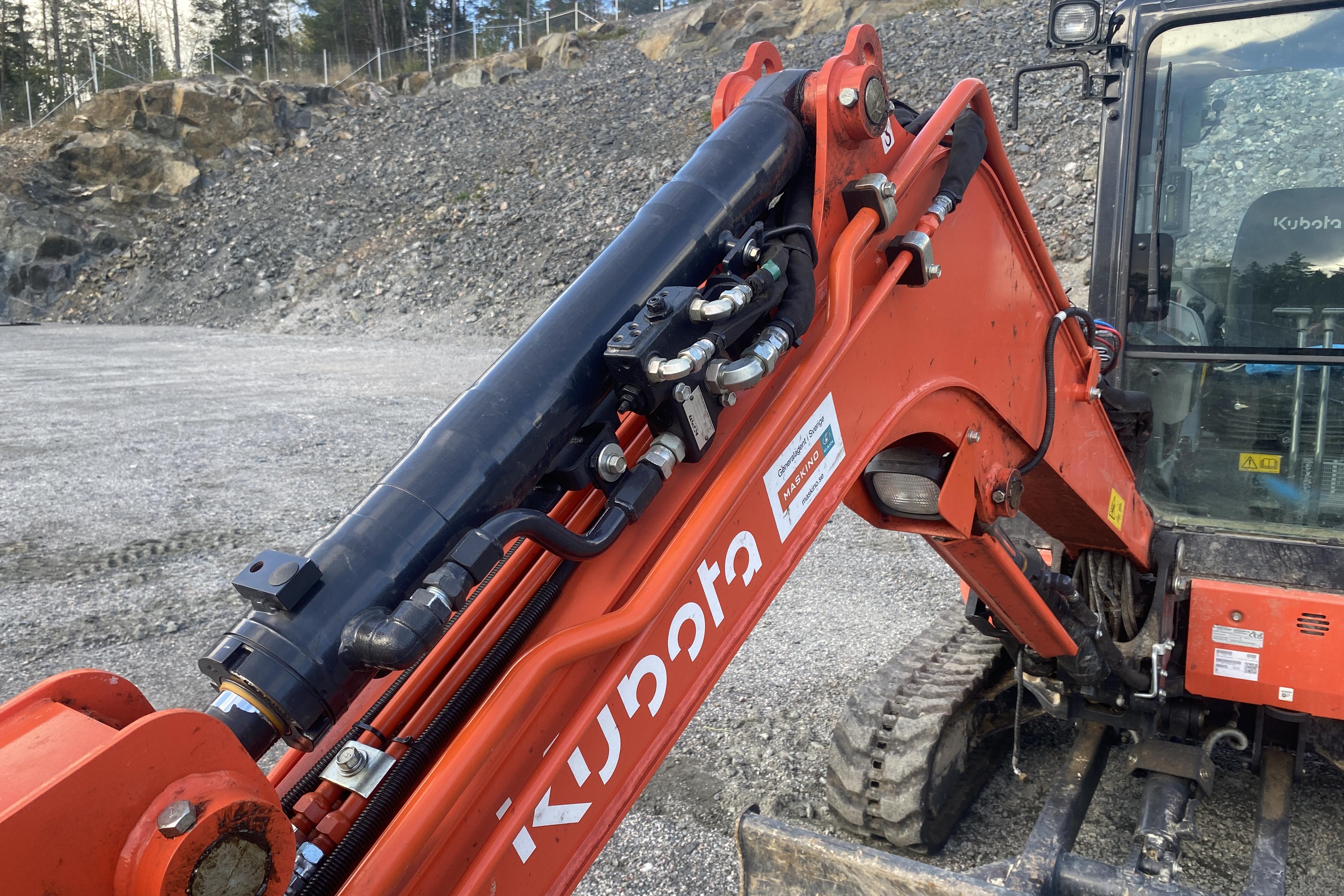 Kubota U36-4 (serienr: 15812) Minigrävare - 