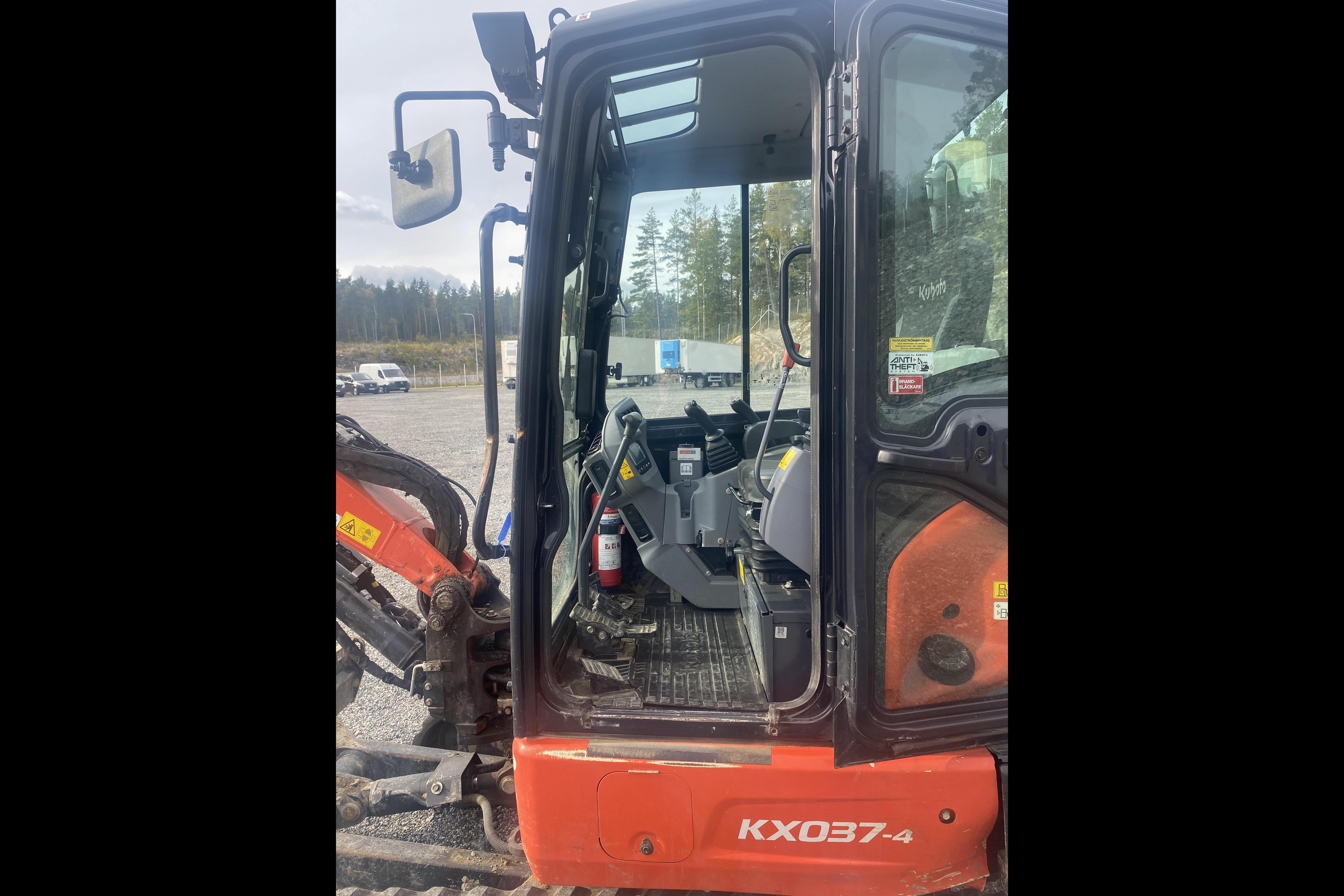 Kubota KXO37-4 Minigrävare -  - 2023