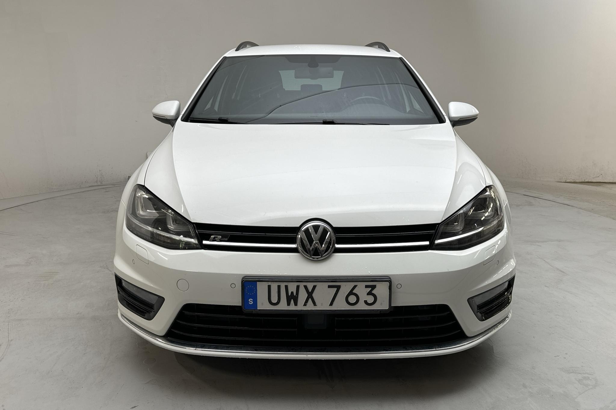 VW Golf VII 2.0 TDI BlueMotion Technology Sportscombi (150hk) - 177 900 km - Automatic - white - 2016