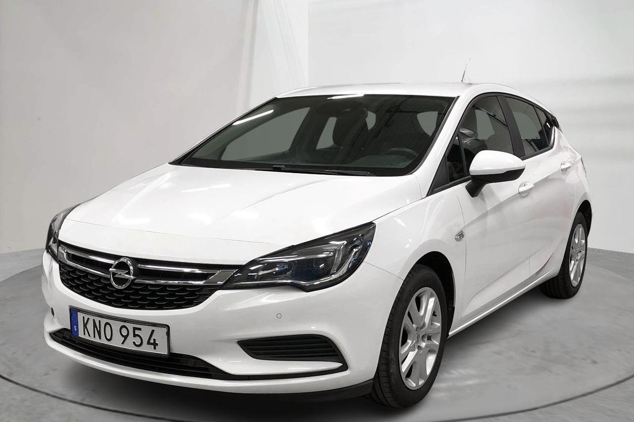 Opel Astra 1.4 Turbo ECOTEC 5dr (125hk) - 6 344 mil - Manuell - vit - 2017