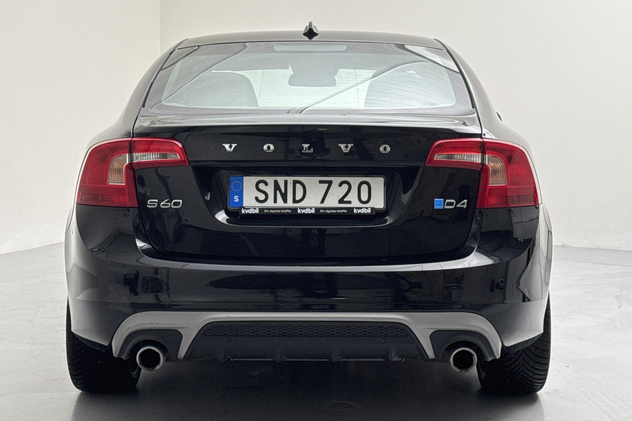 Volvo S60 D4 (181hk) - 139 290 km - Automaattinen - musta - 2015