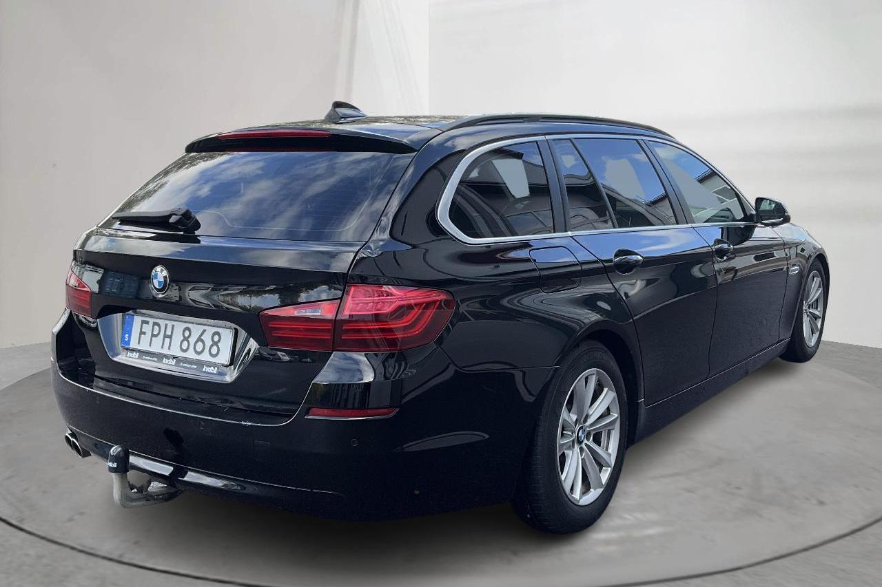 BMW 520d Touring, F11 (190hk) - 272 150 km - Automaattinen - musta - 2015