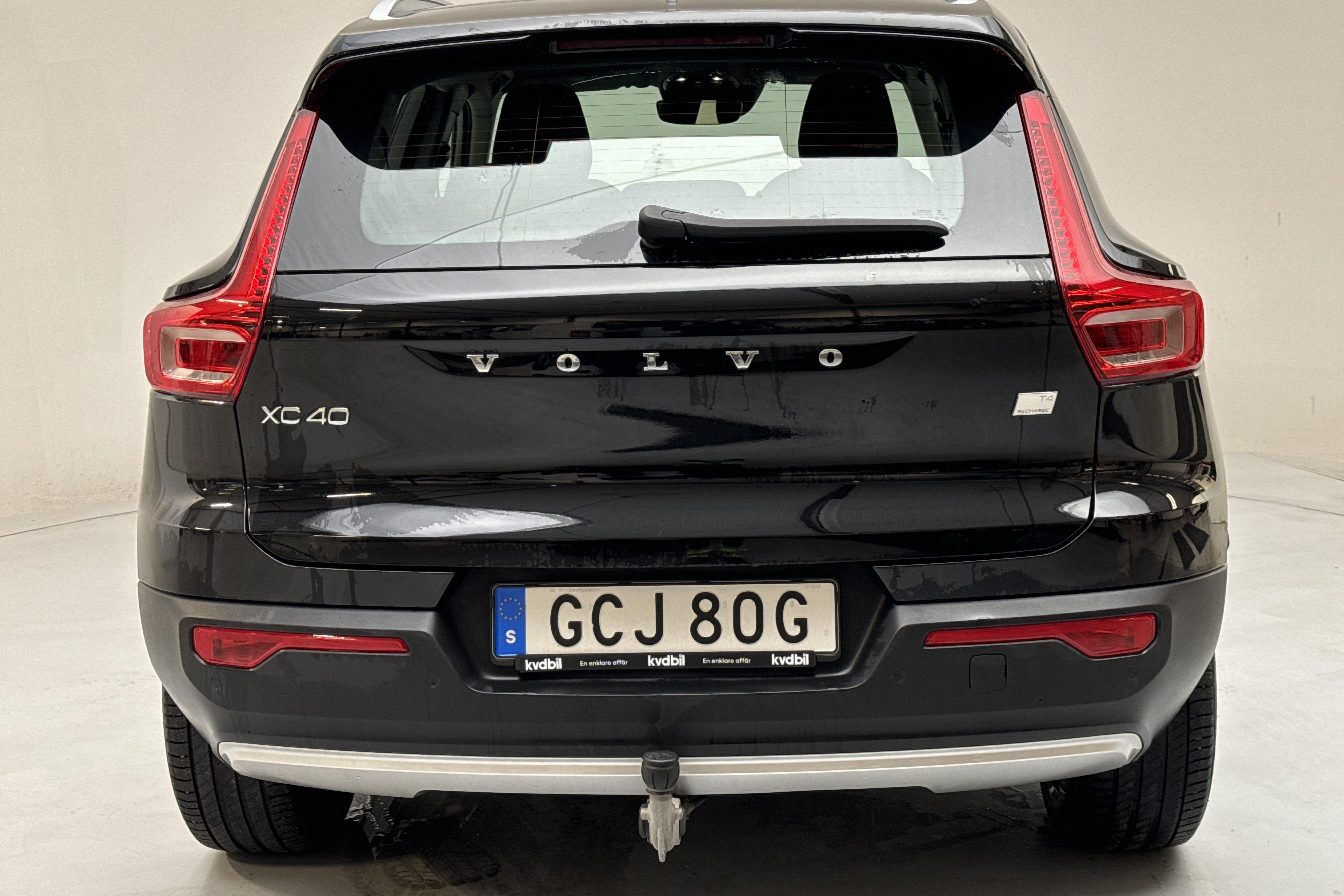 Volvo XC40 T4 2WD Recharge (211hk) - 60 330 km - Automaattinen - musta - 2022