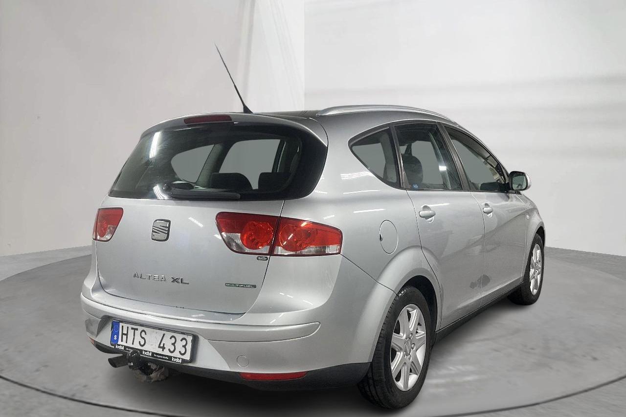 Seat Altea XL 1.6 MultiFuel E85 (102hk) - 105 860 km - Käsitsi - hõbe - 2009