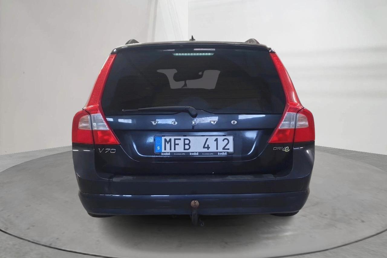 Volvo V70 II 1.6D DRIVe (115hk) - 291 600 km - Manuaalinen - musta - 2012