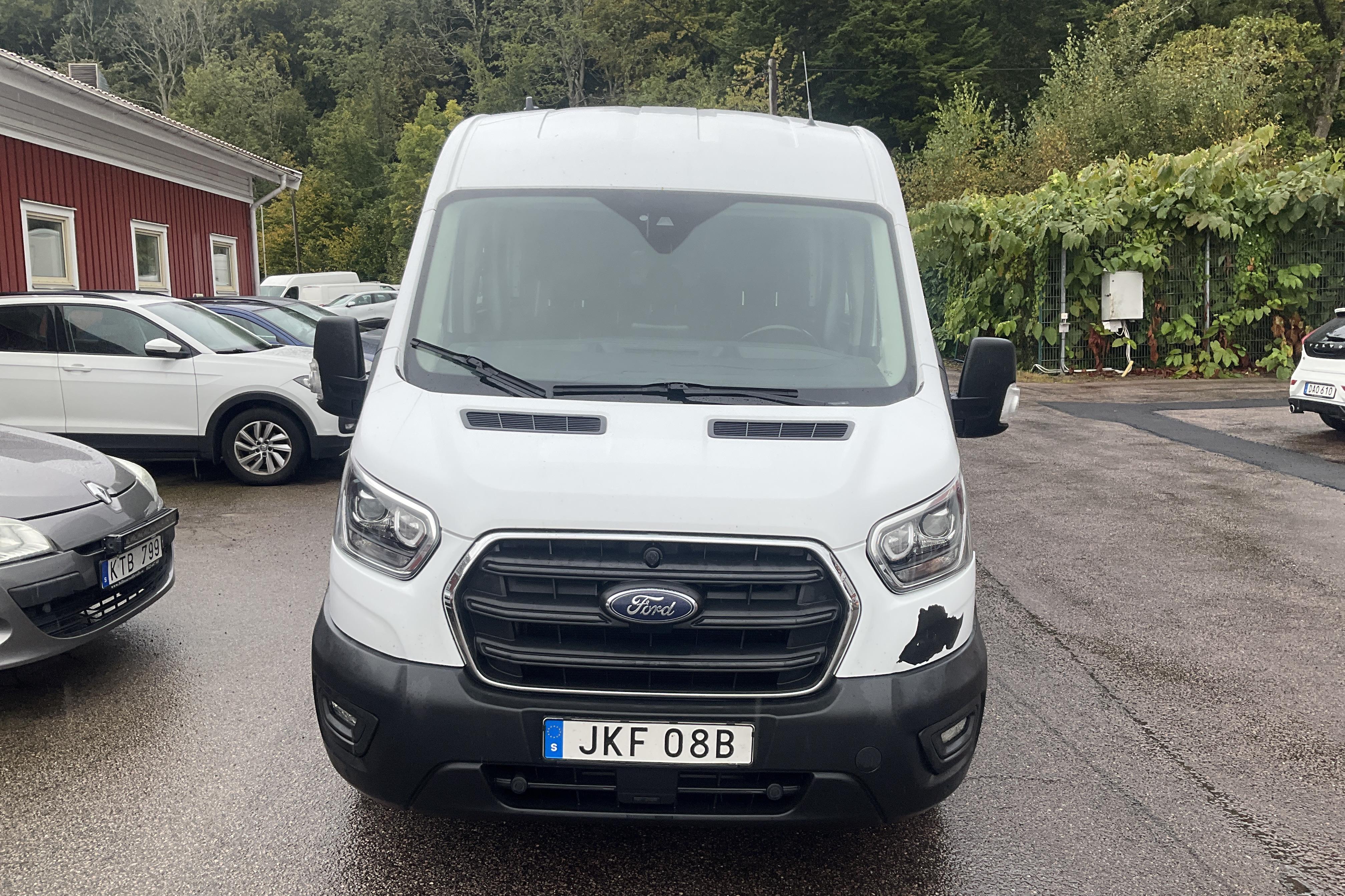 Ford Transit 350 2.0 TDCi 2WD Skåp (170hk) - 208 740 km - Automatic - white - 2020