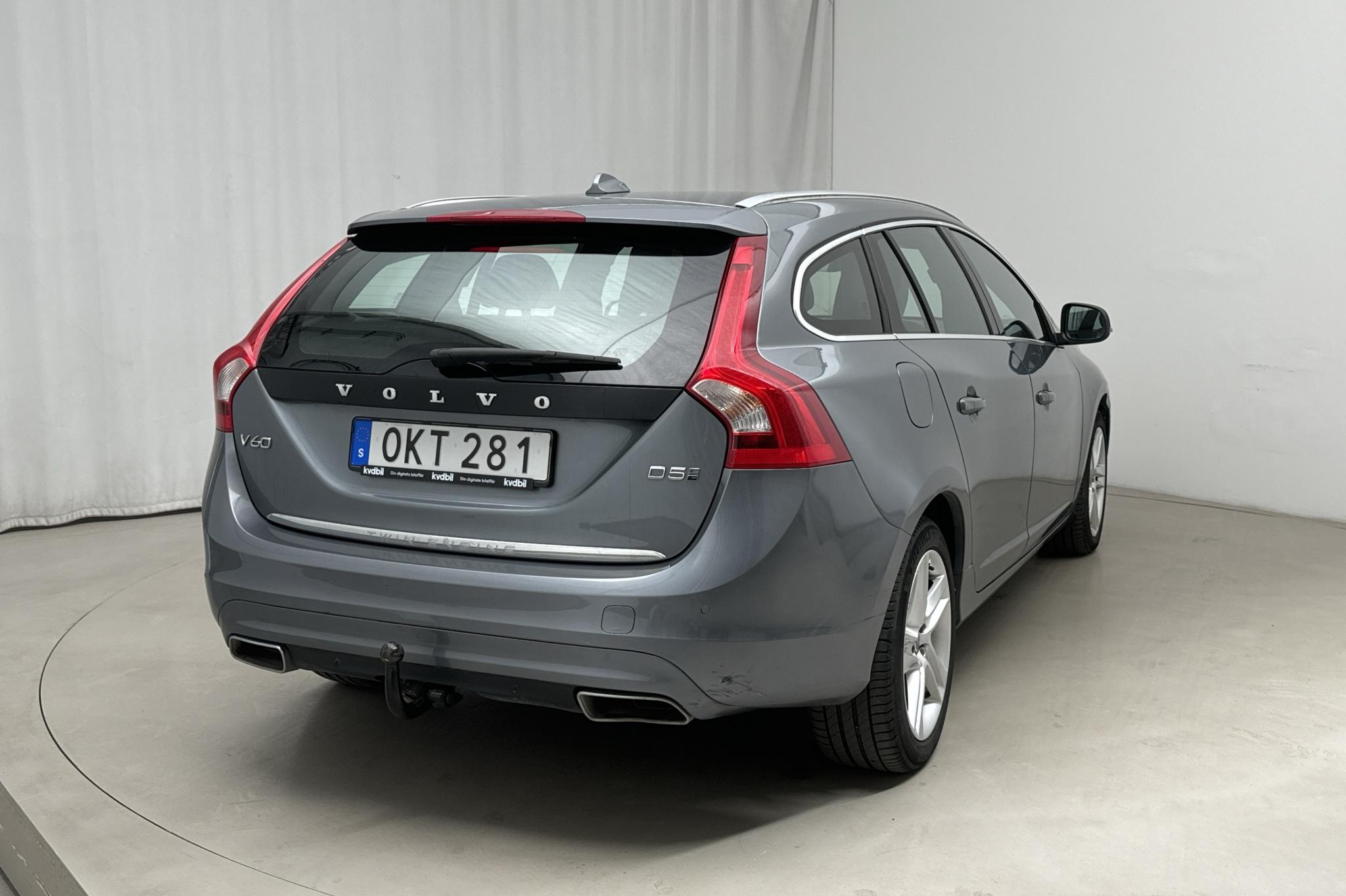 Volvo V60 D5 AWD Twin Engine (231hk) - 54 940 km - Automatic - gray - 2017