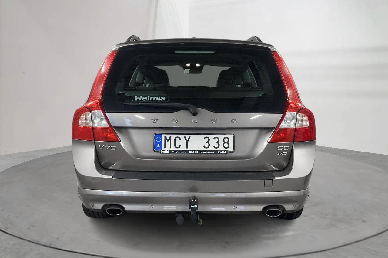 Volvo V70 II D5 AWD (215hk) - 244 530 km - Automaattinen - harmaa - 2012