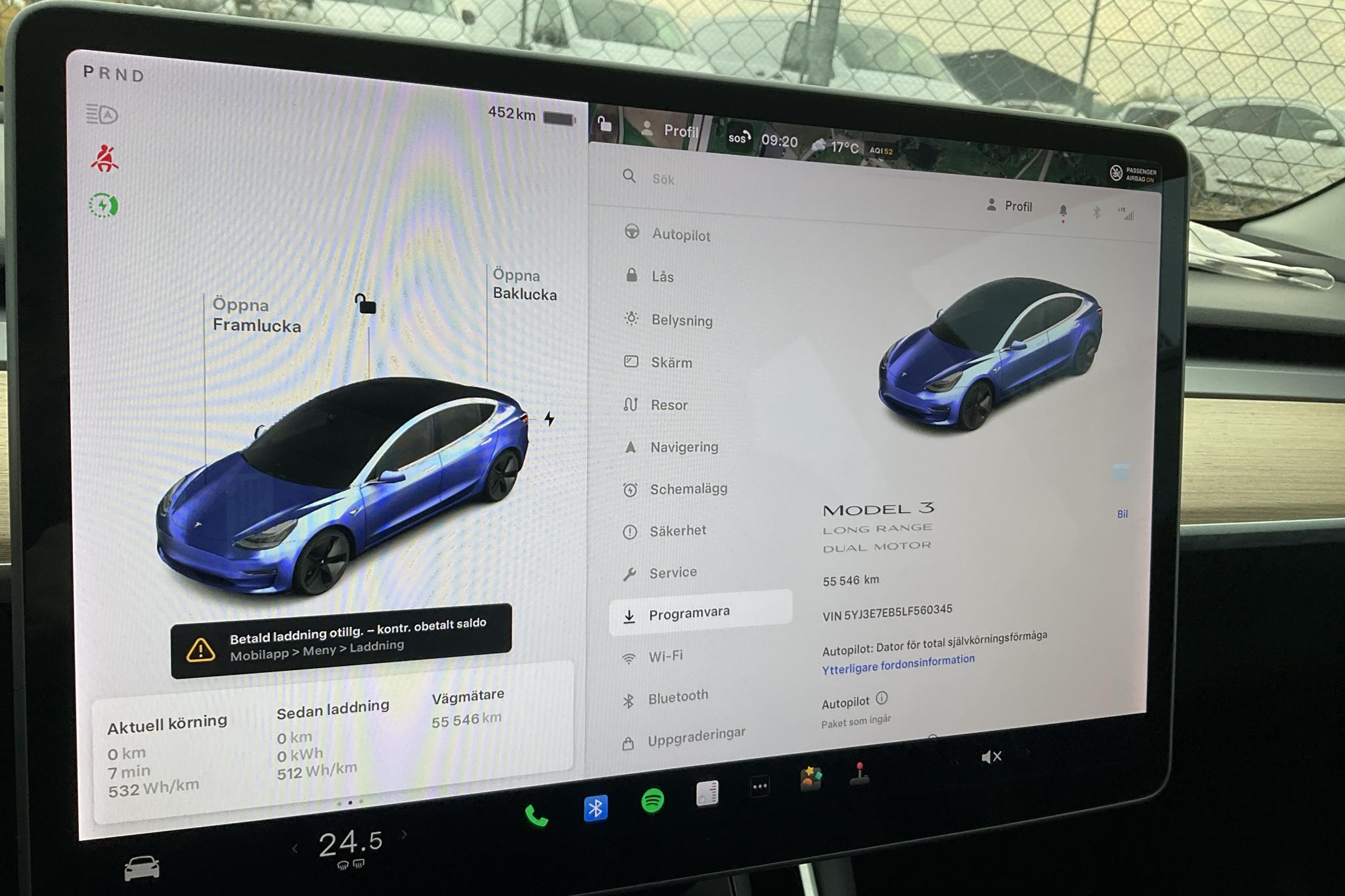 Tesla Model 3 Long Range Dual Motor AWD - 55 550 km - Automaatne - hall - 2020