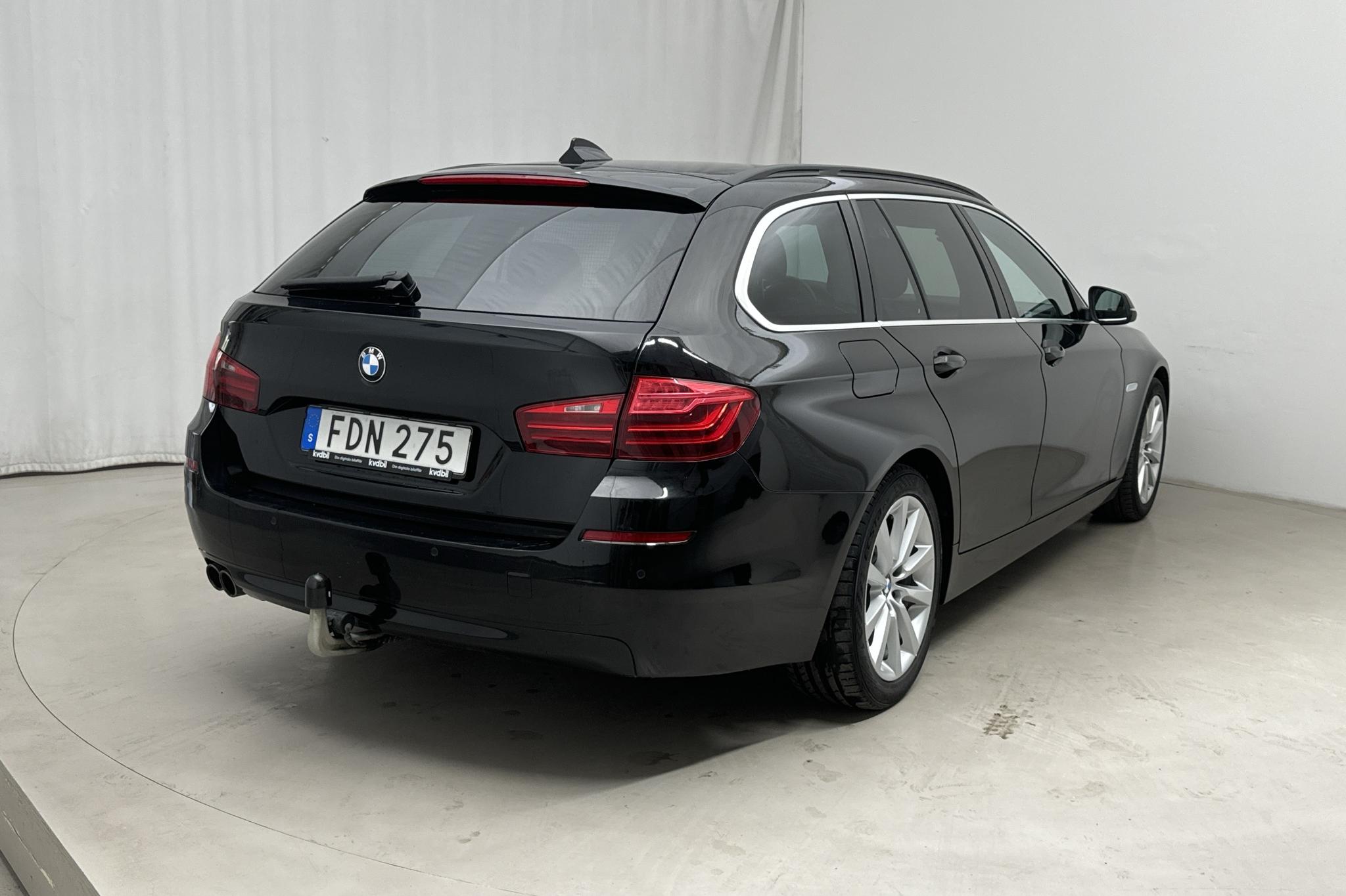 BMW 520d Touring, F11 (190hk) - 133 360 km - Automaatne - must - 2017