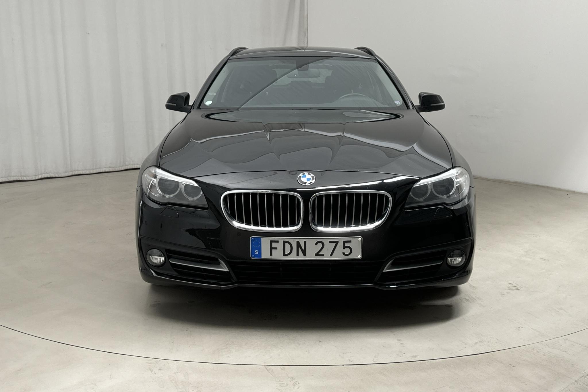 BMW 520d Touring, F11 (190hk) - 133 360 km - Automatic - black - 2017