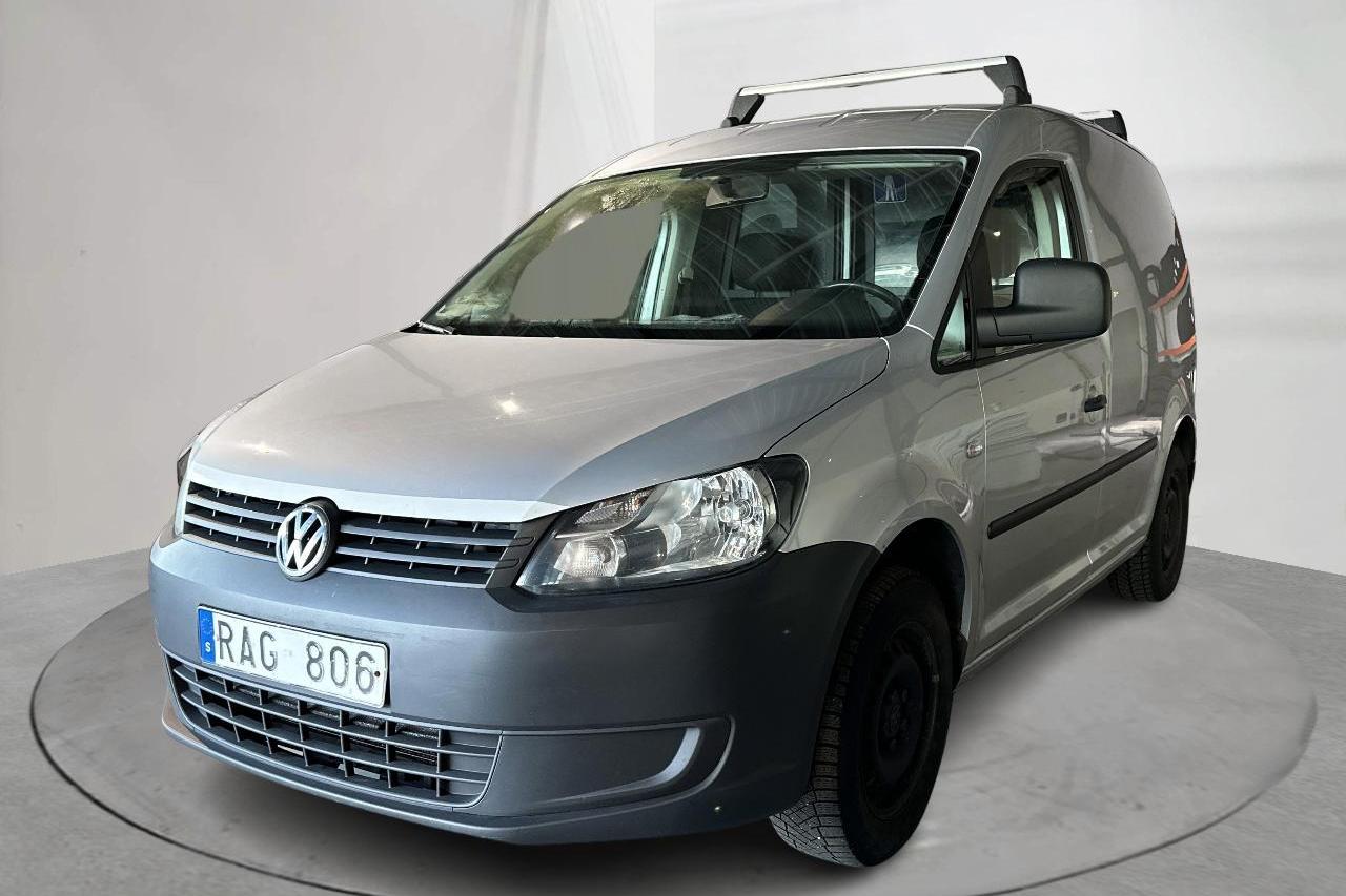 VW Caddy 1.6 TDI Skåp (75hk) - 260 910 km - Manuaalinen - hopea - 2012