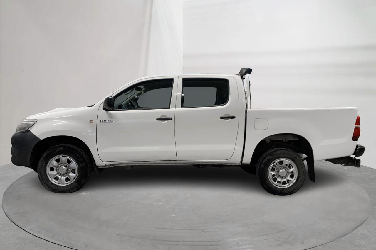 Toyota Hilux 2.5 D-4D 4WD (144hk) - 109 360 km - Manual - white - 2013