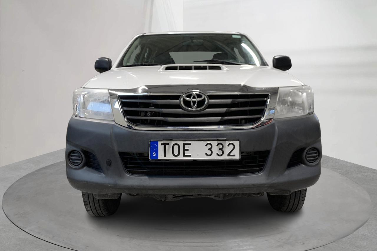 Toyota Hilux 2.5 D-4D 4WD (144hk) - 109 360 km - Manual - white - 2013