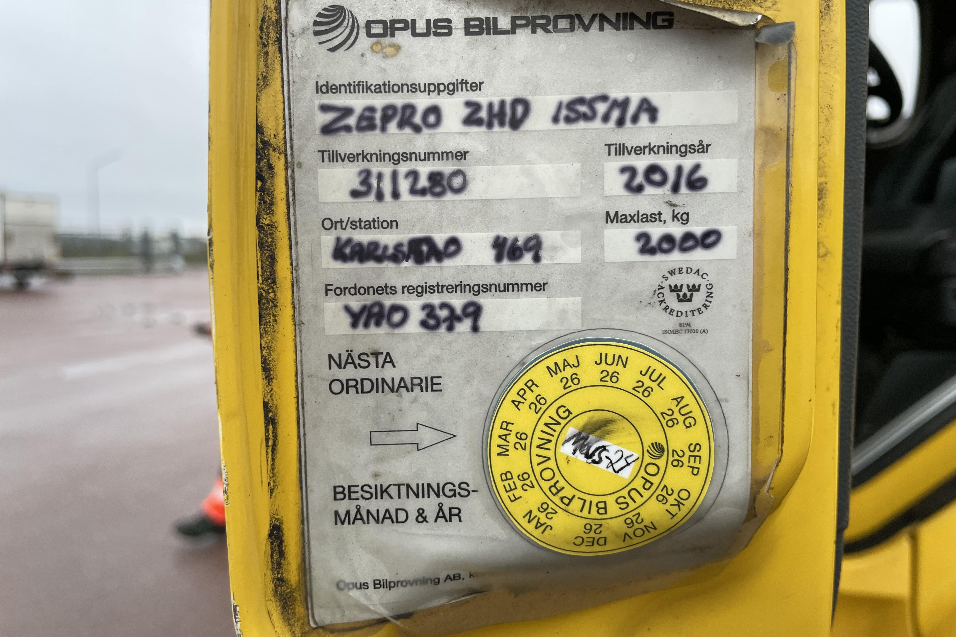 Scania P280 - 397 562 km - Automatic - yellow - 2016