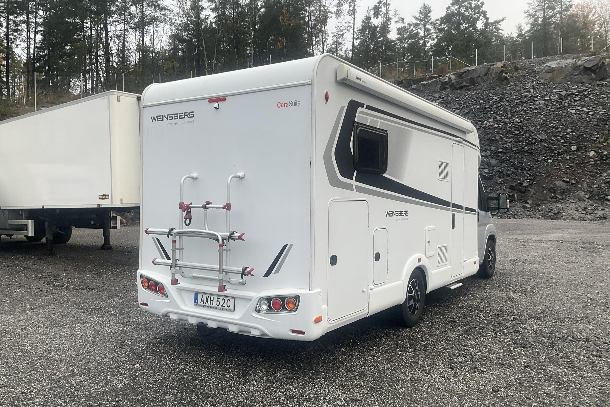 FIAT WEINSBERG CaraSuite 700 ME EDITION (SKANDIC) Husbil - 39 200 km - Automaattinen - Light Grey - 2019