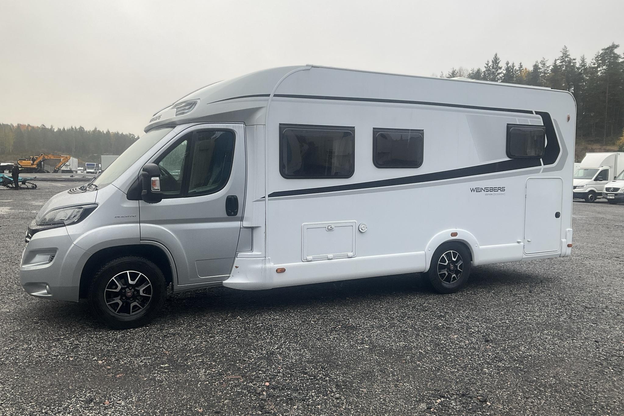 FIAT WEINSBERG CaraSuite 700 ME EDITION (SKANDIC) Husbil - 39 200 km - Automatyczna - Light Grey - 2019