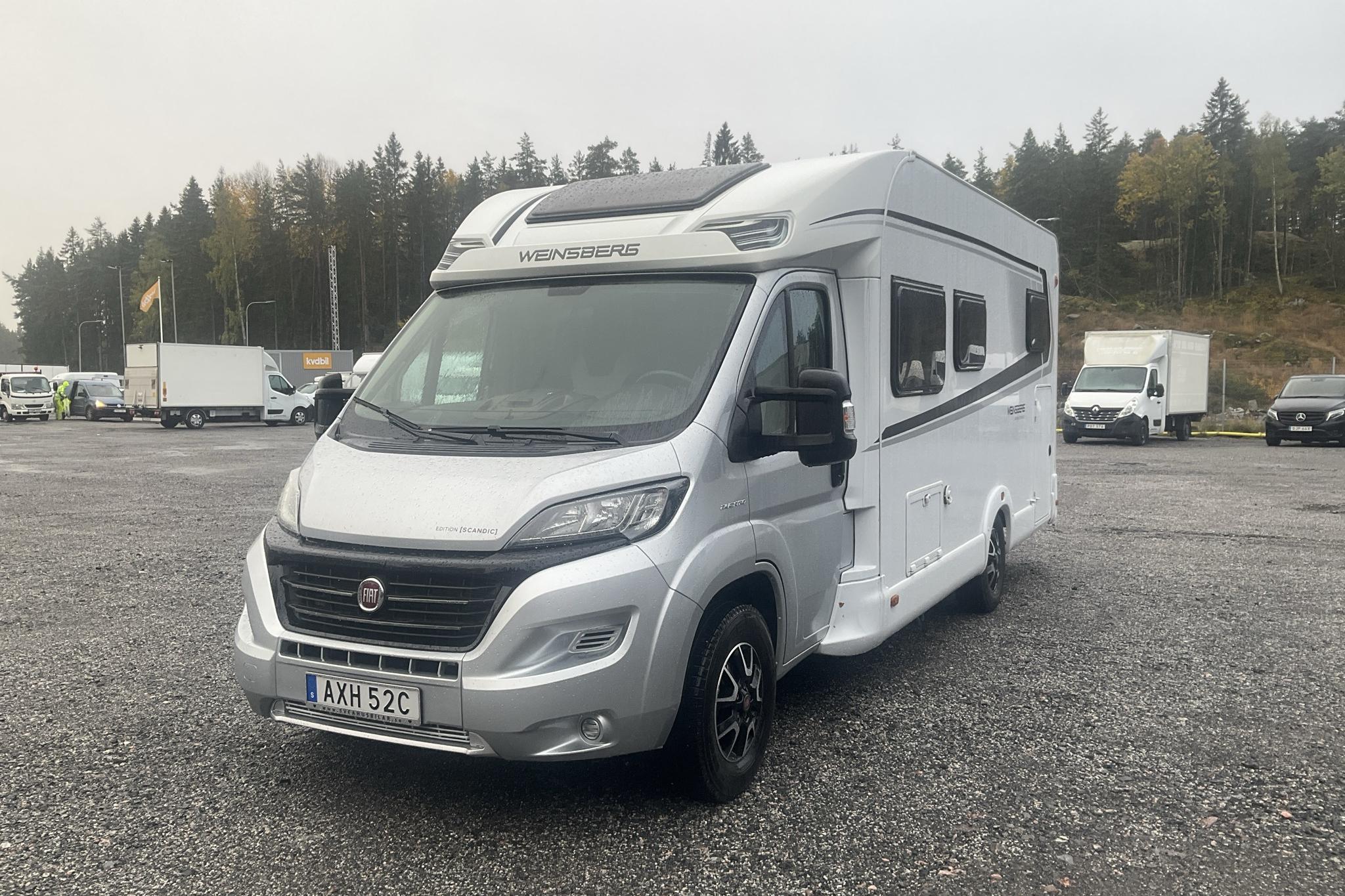 FIAT WEINSBERG CaraSuite 700 ME EDITION (SKANDIC) Husbil - 39 200 km - Automatyczna - Light Grey - 2019