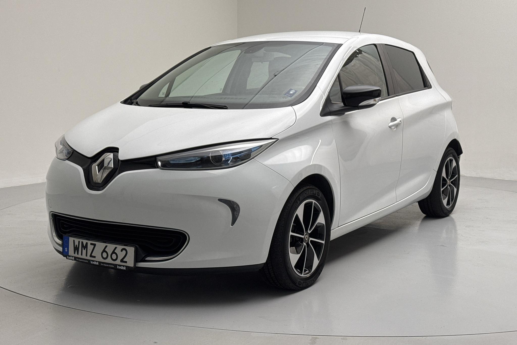 Renault Zoe 41 kWh R110 (108hk) - 81 610 km - Automatic - white - 2018