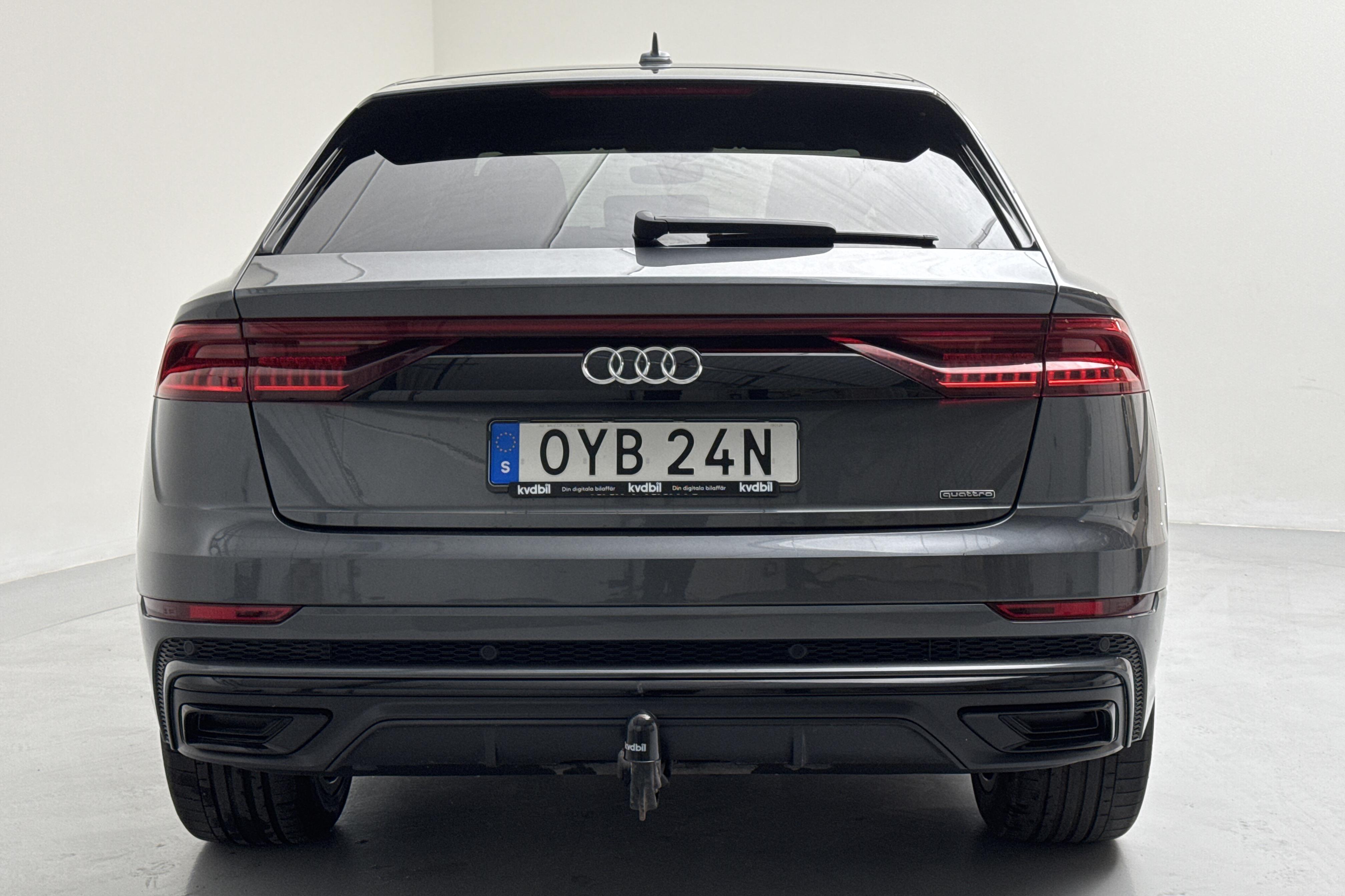 Audi Q8 50 TDI quattro (286hk) - 94 360 km - Automatyczna - szary - 2019