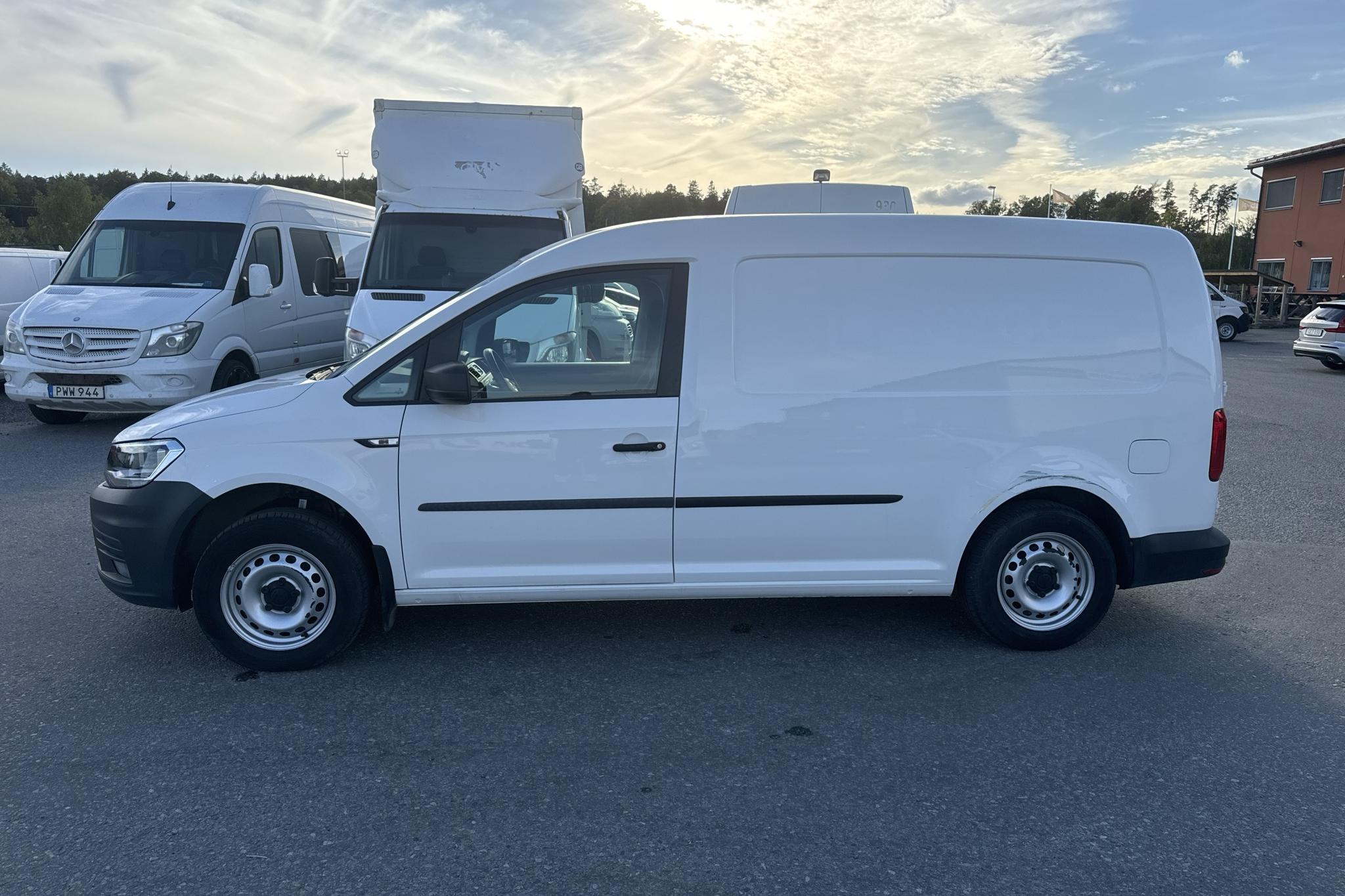 VW e-Caddy ABT Maxi Skåp (110hk) - 21 090 km - Automatyczna - biały - 2020