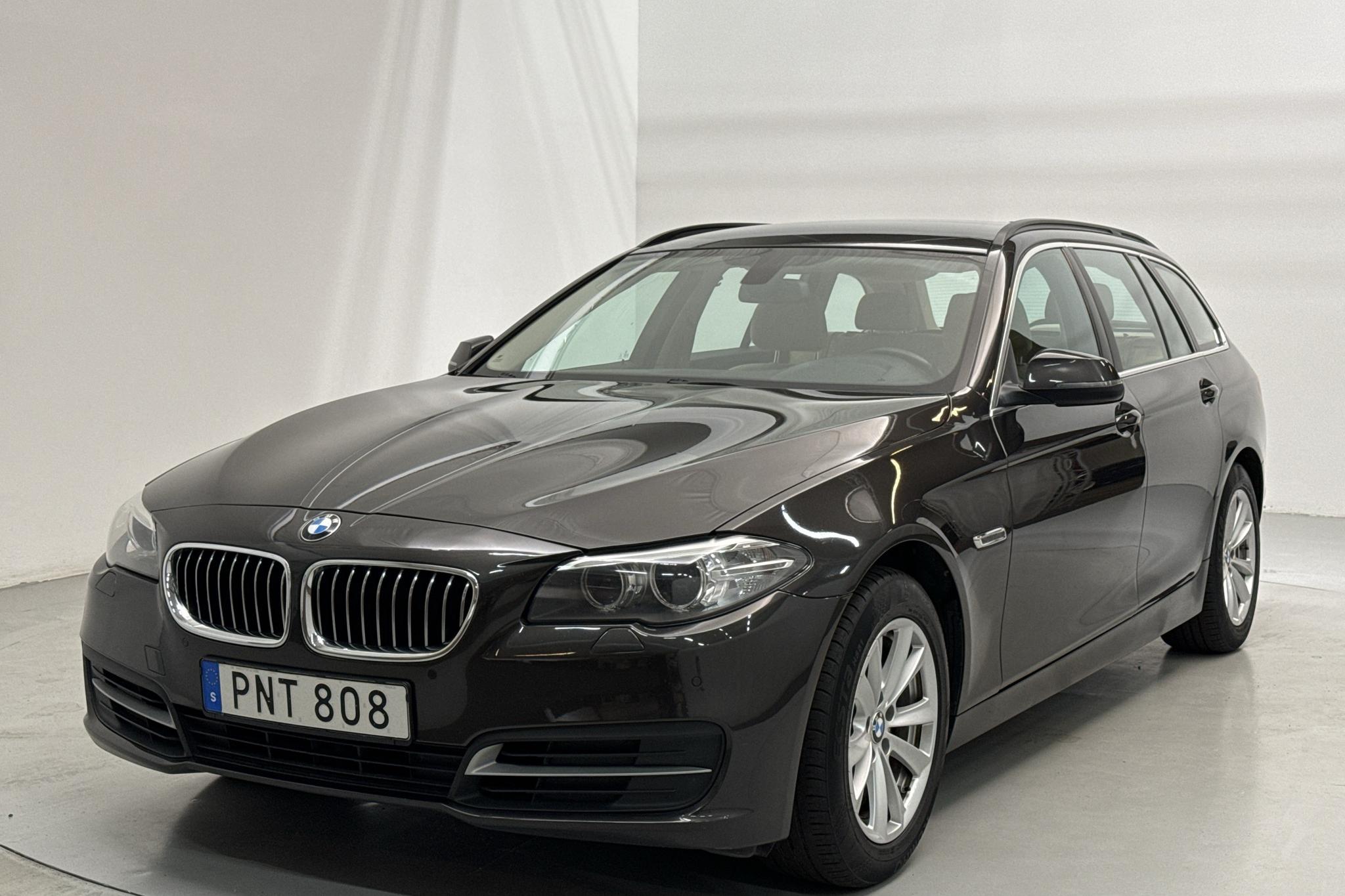 BMW 520d xDrive Touring, F11 (190hk) - 180 720 km - Automaattinen - ruskea - 2015