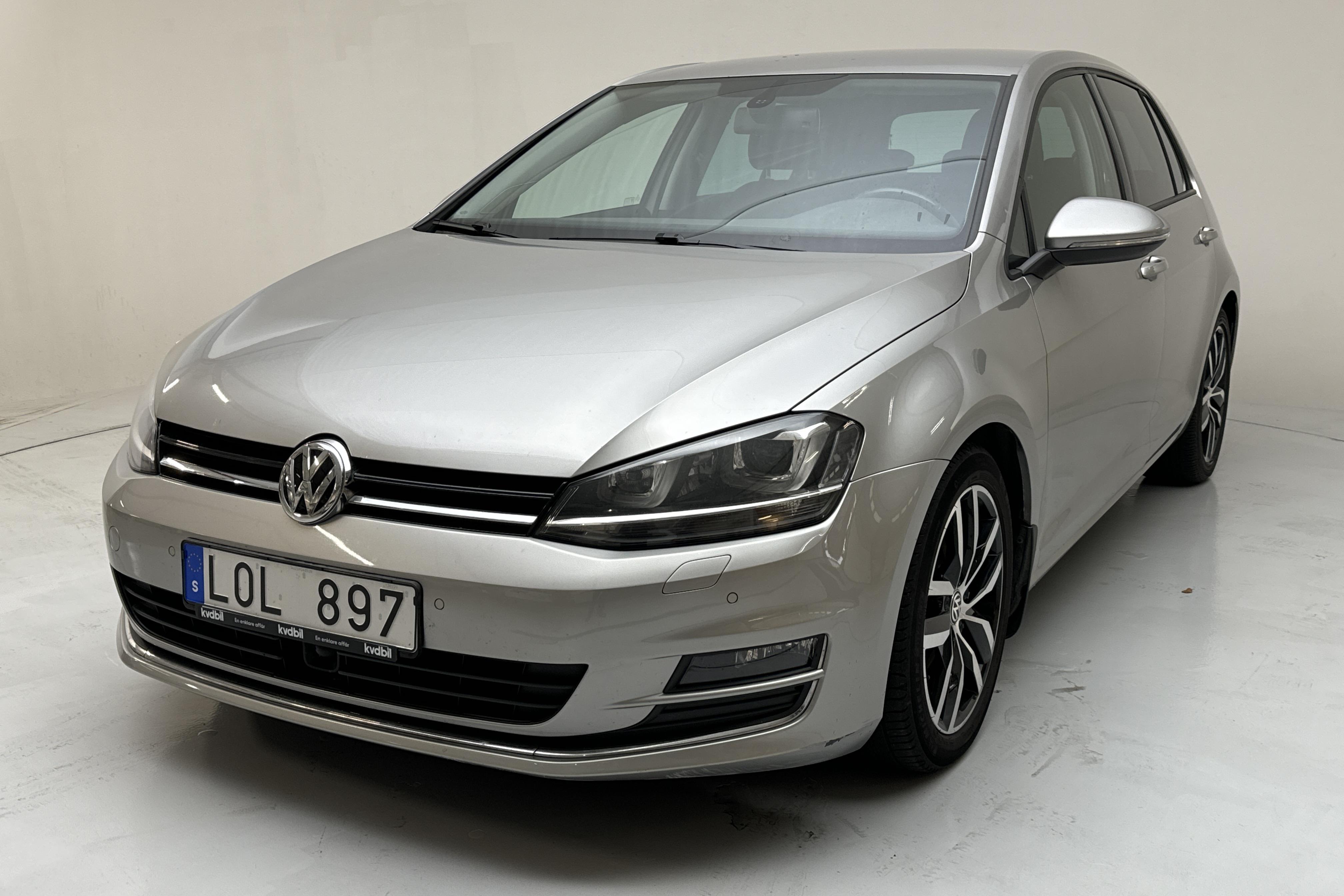 VW Golf VII 1.4 TSI 5dr (140hk) - 72 200 km - Automaattinen - hopea - 2013