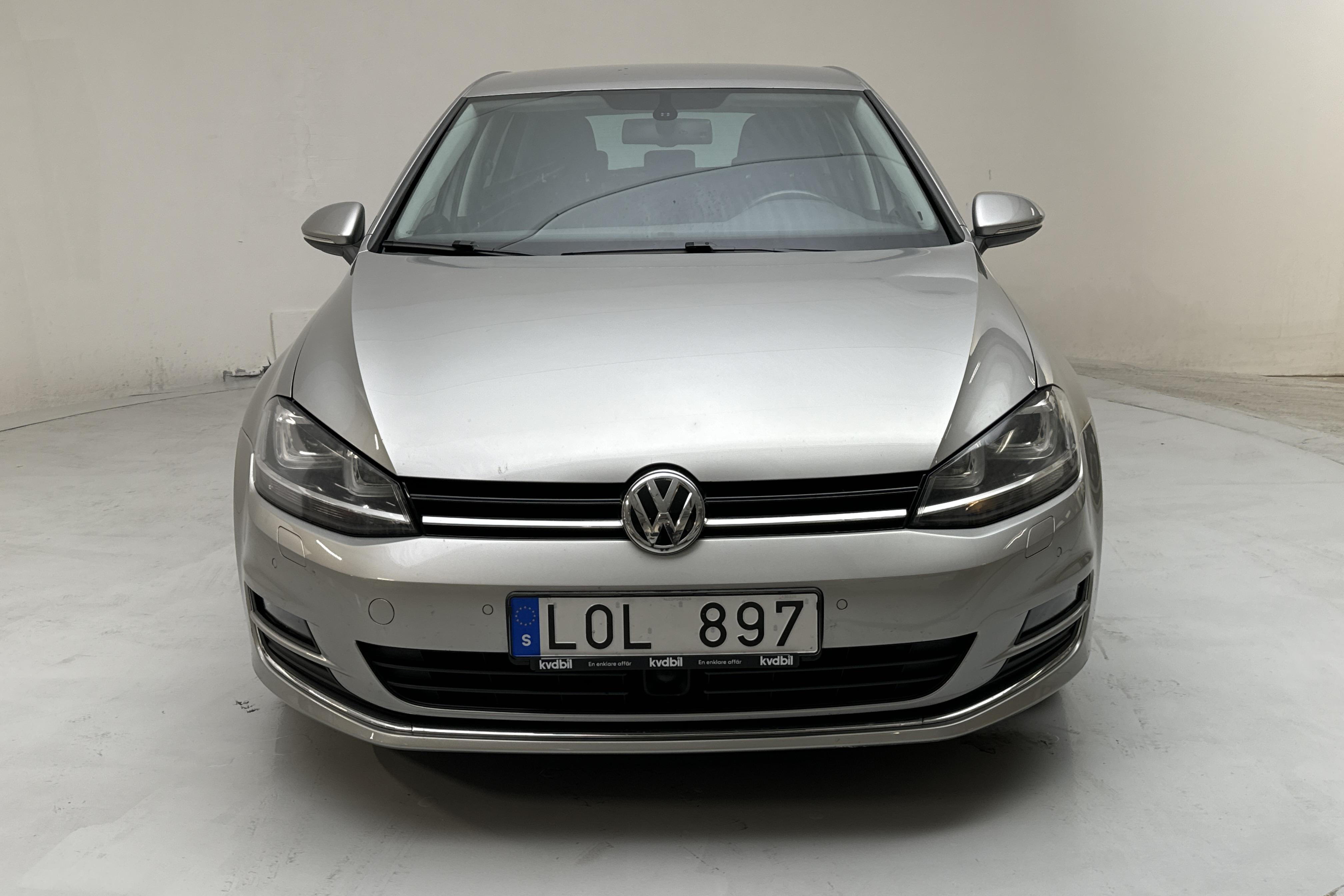 VW Golf VII 1.4 TSI 5dr (140hk) - 72 200 km - Automatyczna - srebro - 2013